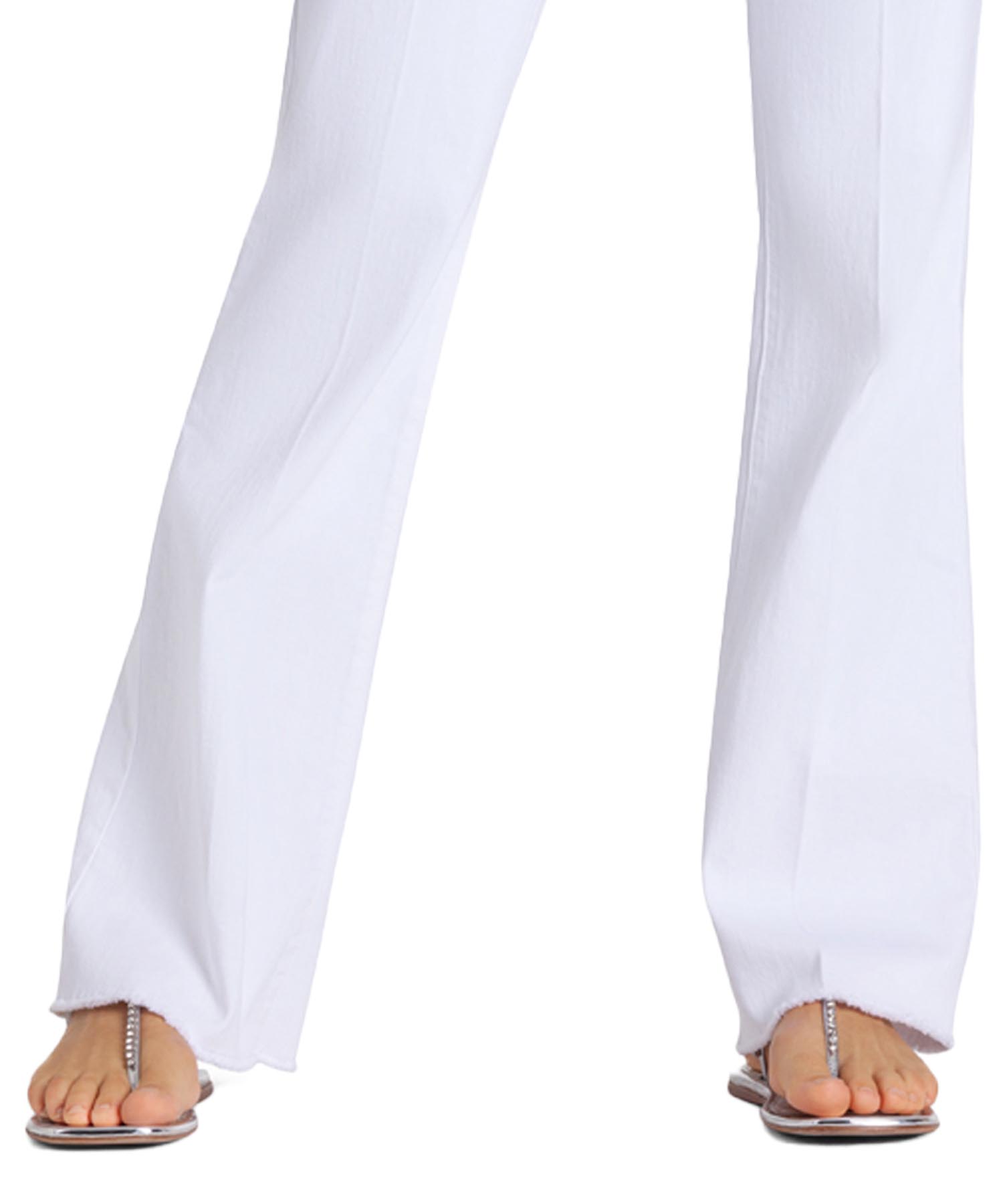 Cambio Jeans Paris | flared Jeans in weiss für stilvolle Looks