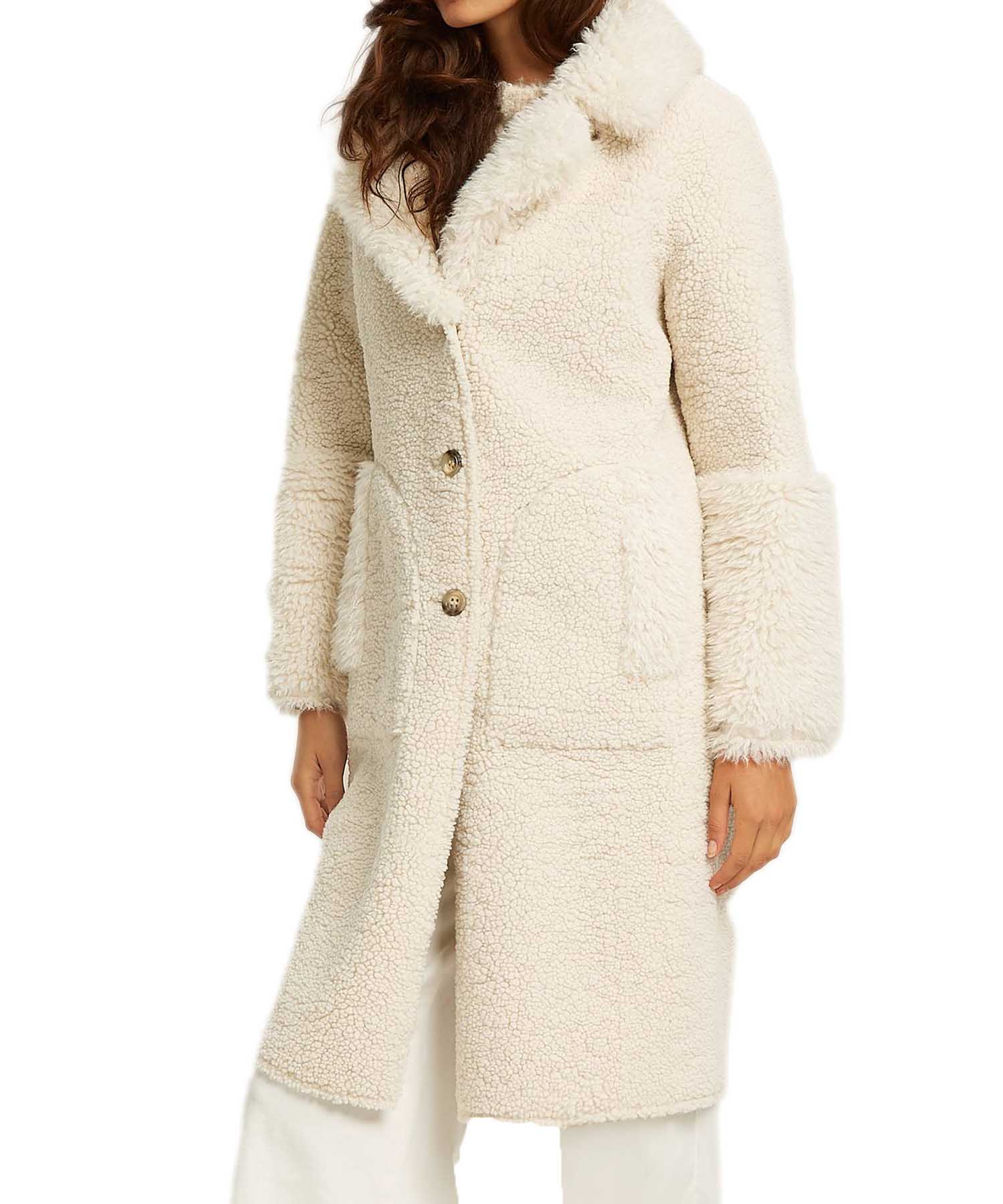 Beaumont Wendemantel aus Webpelz