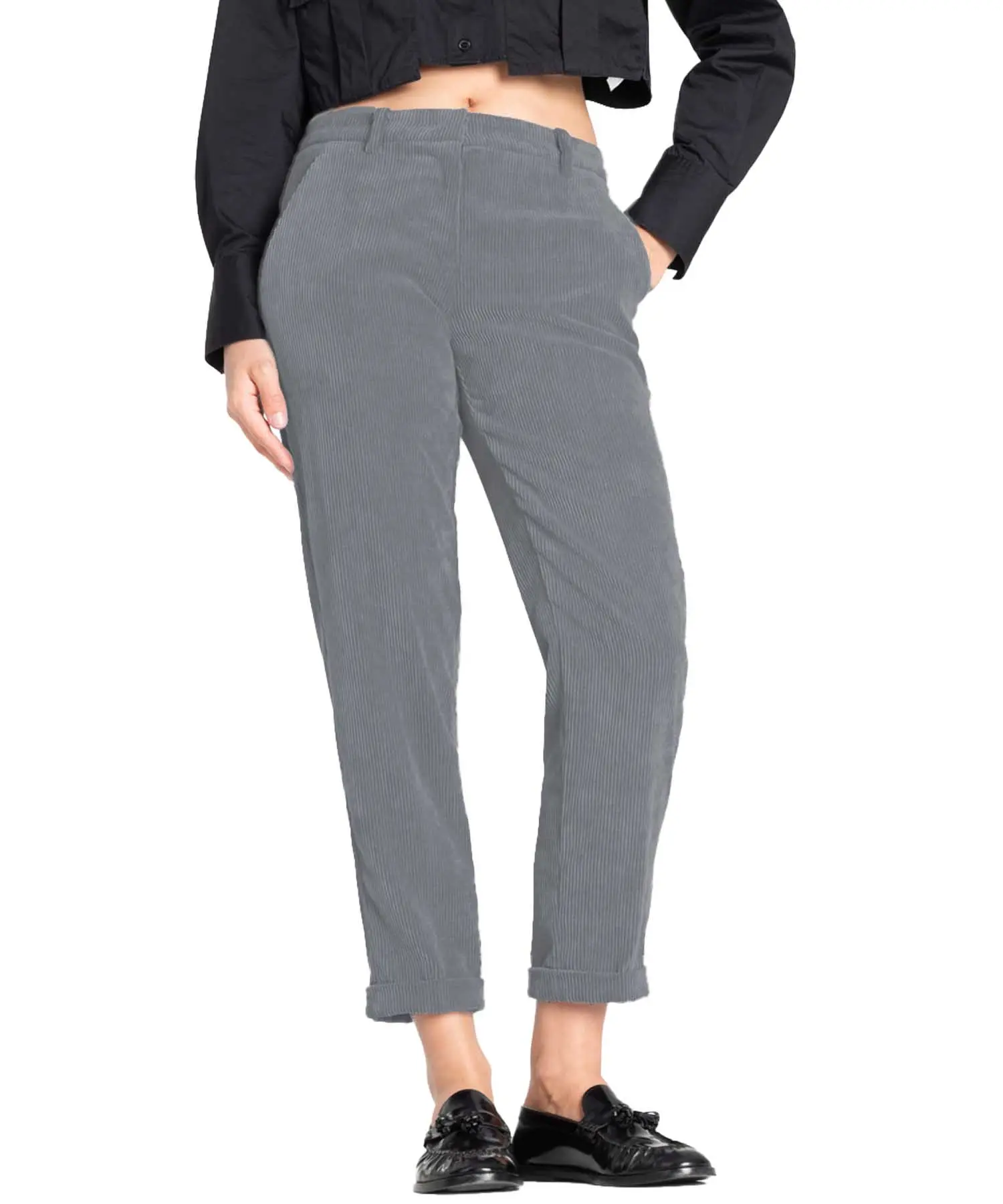 Cambio supersofte Cordhose im Modell Krystal