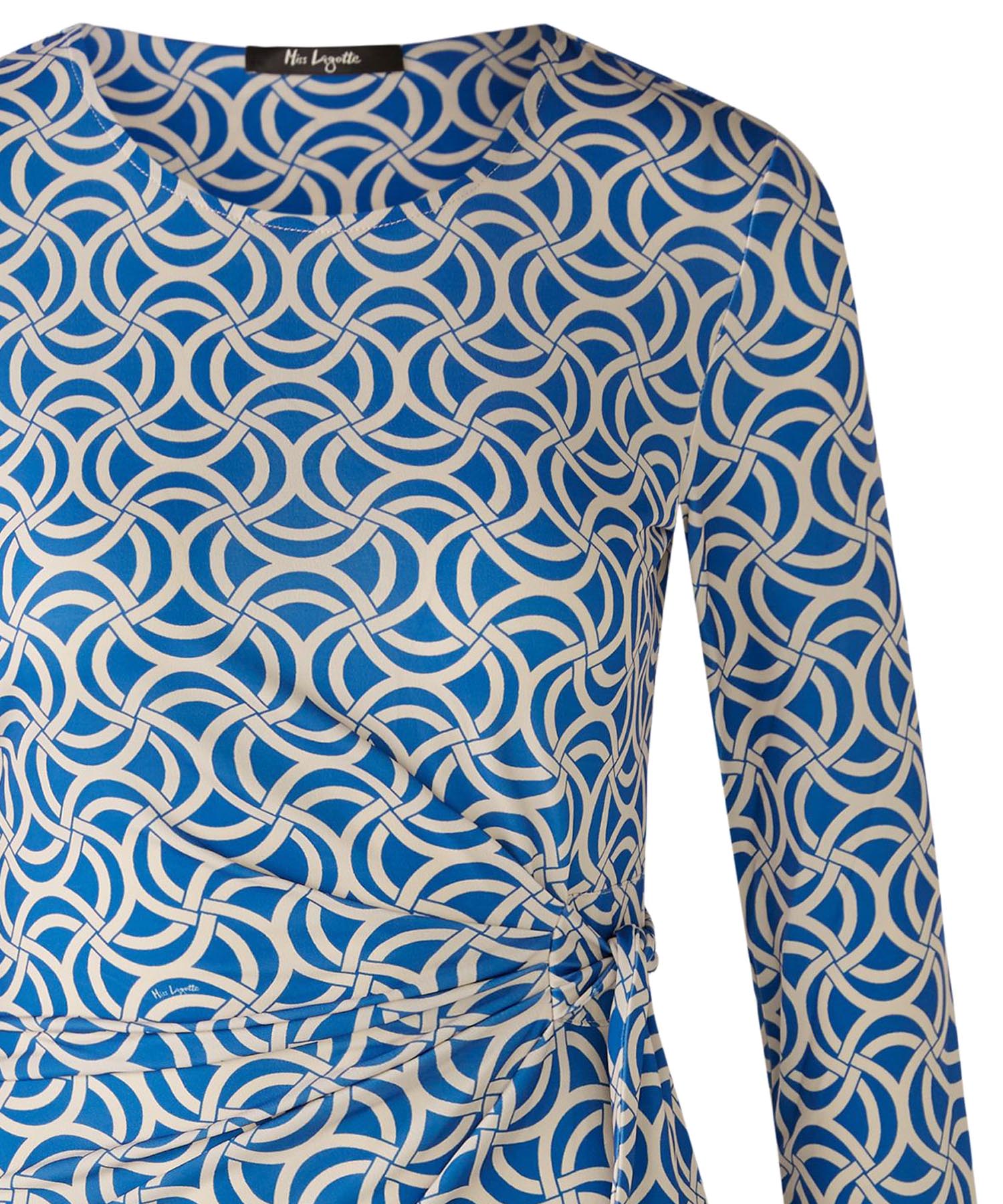 Miss Lagotte Etui Kleid in Wickeloptik
