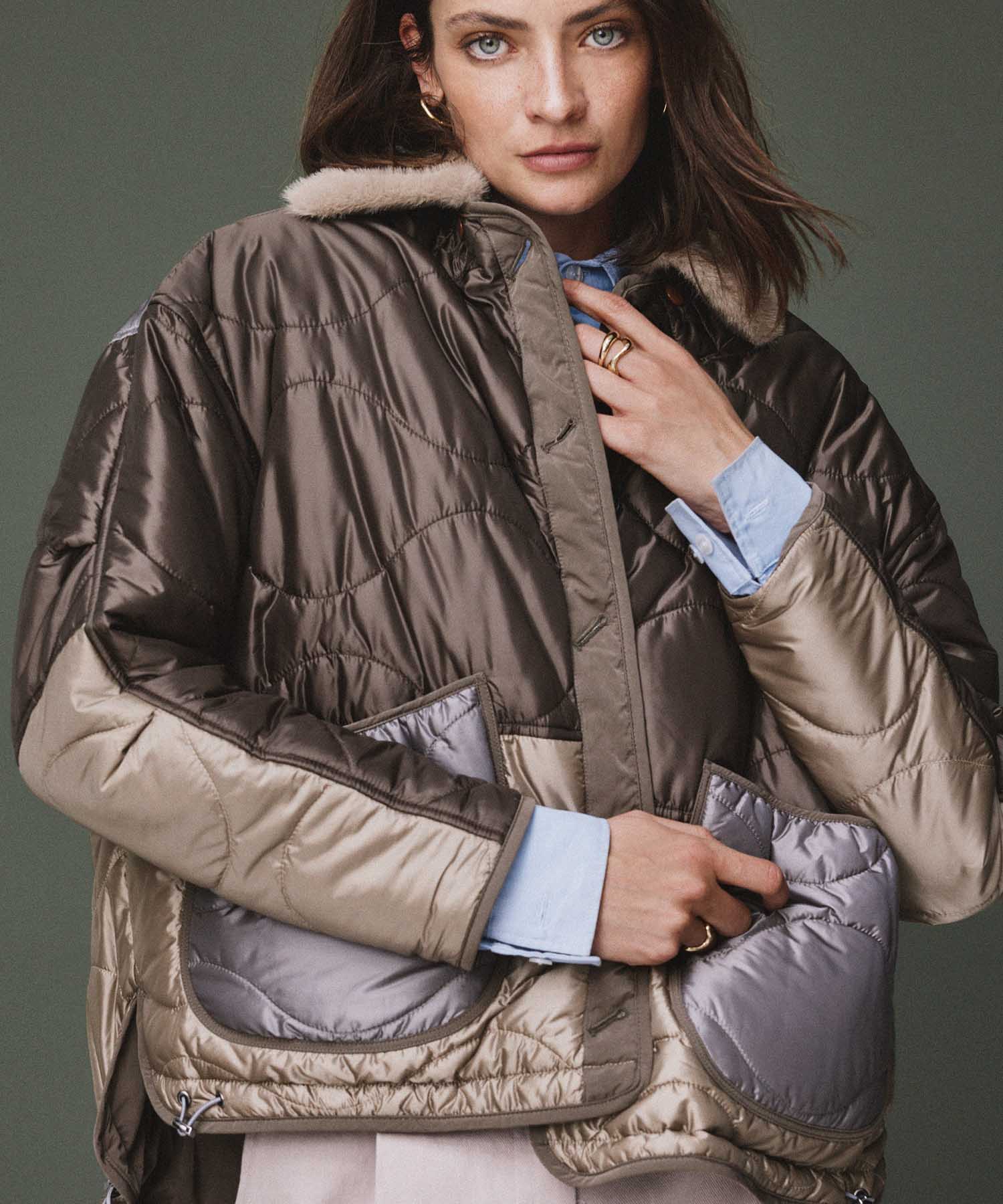 Blonde No. 8 Wendejacke Moore in Dark Taupe