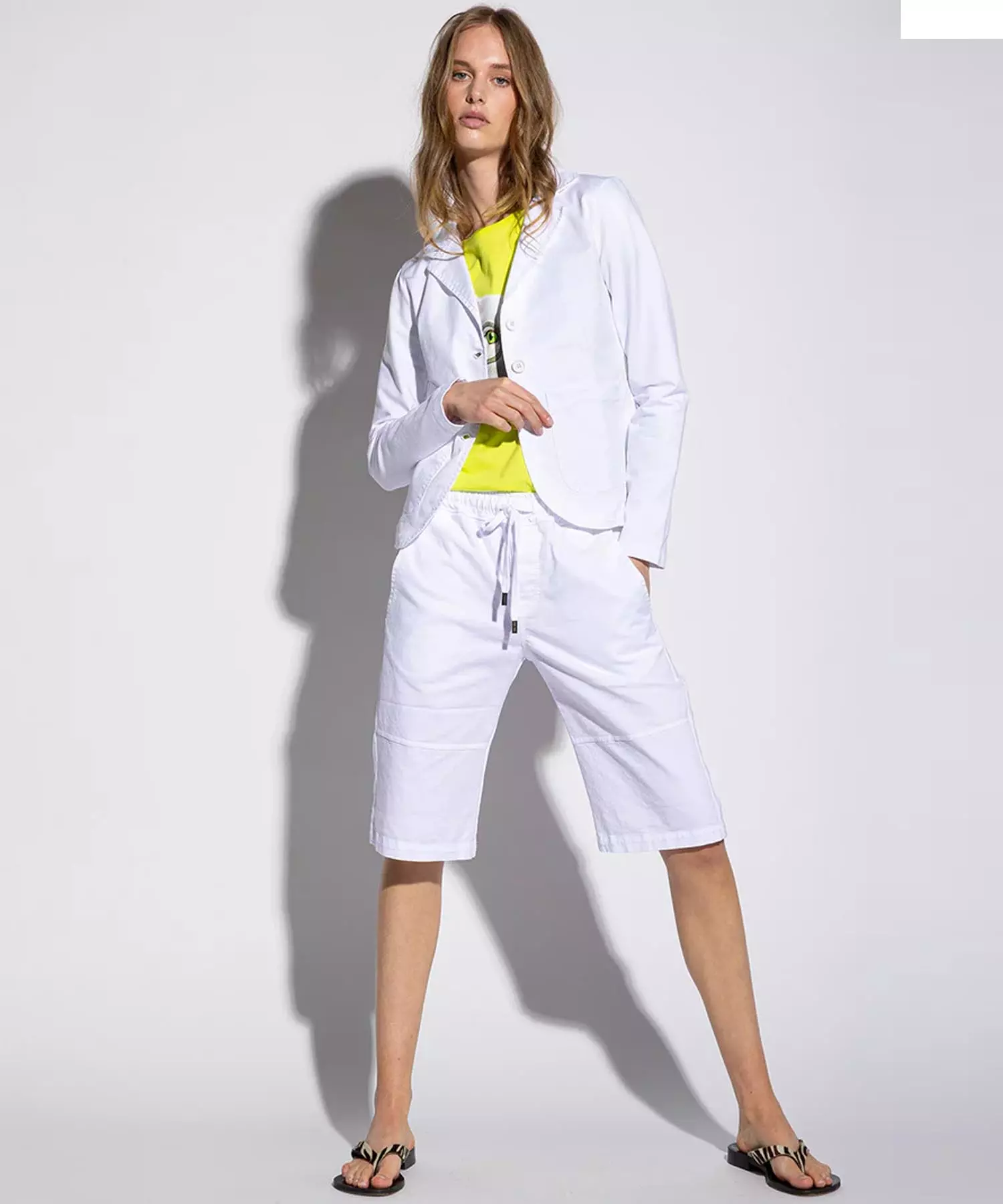 Hose You Two Shorts im Materialmix