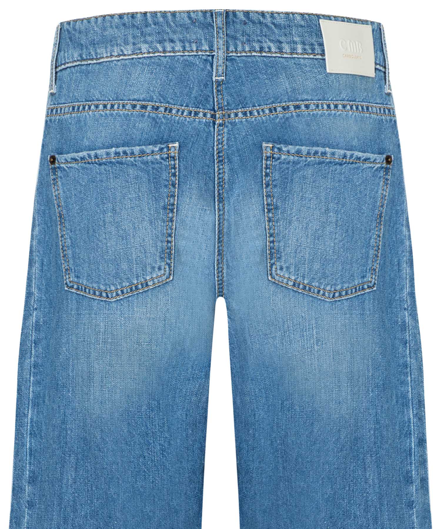 Cambio Barrel Jeans Oria mit High Waist und Cropped-Länge