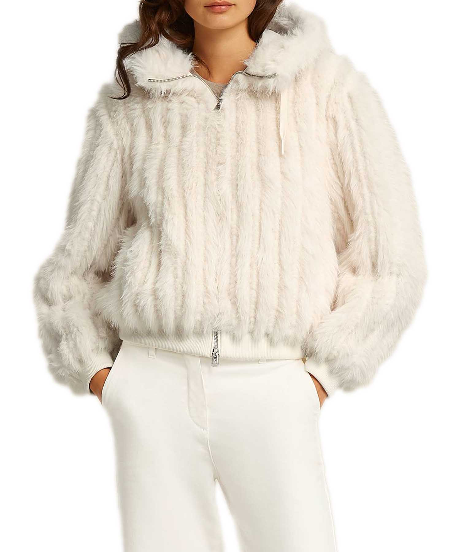 Beaumont Jacke aus kuscheligem Webpelz