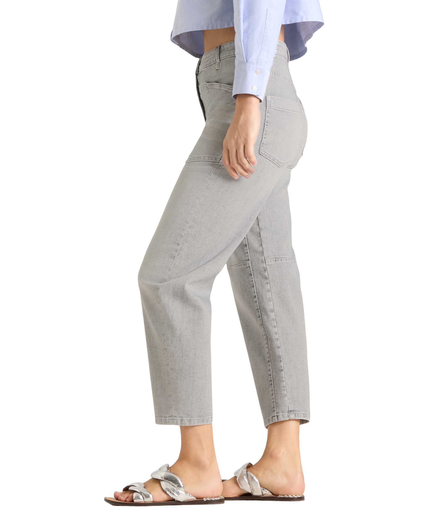 Cambio Jeans Ocean in grau – moderner O-Shape