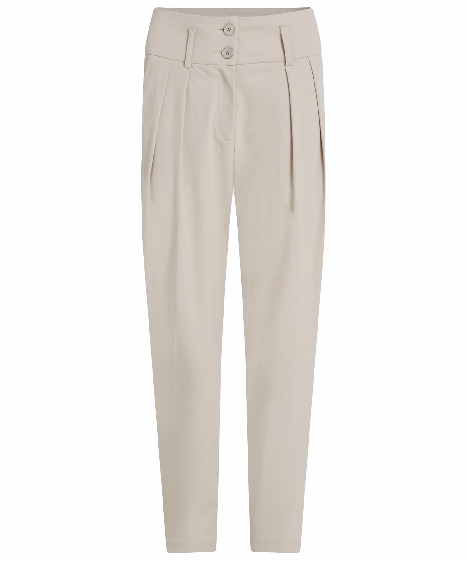 Modische Bundfaltenhose von Penn&Ink aus Technostretch