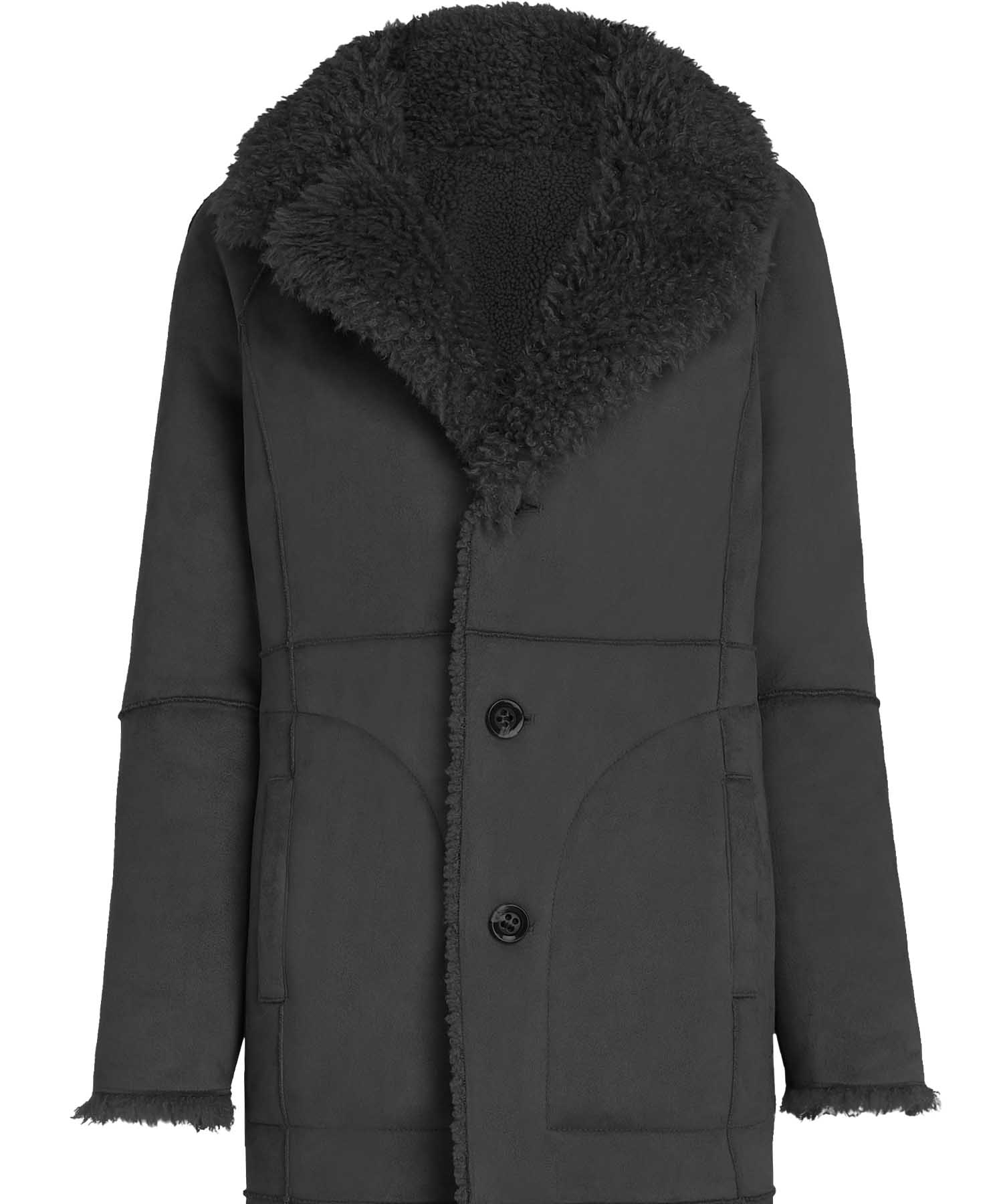 Beaumont Wendemantel aus Webpelz