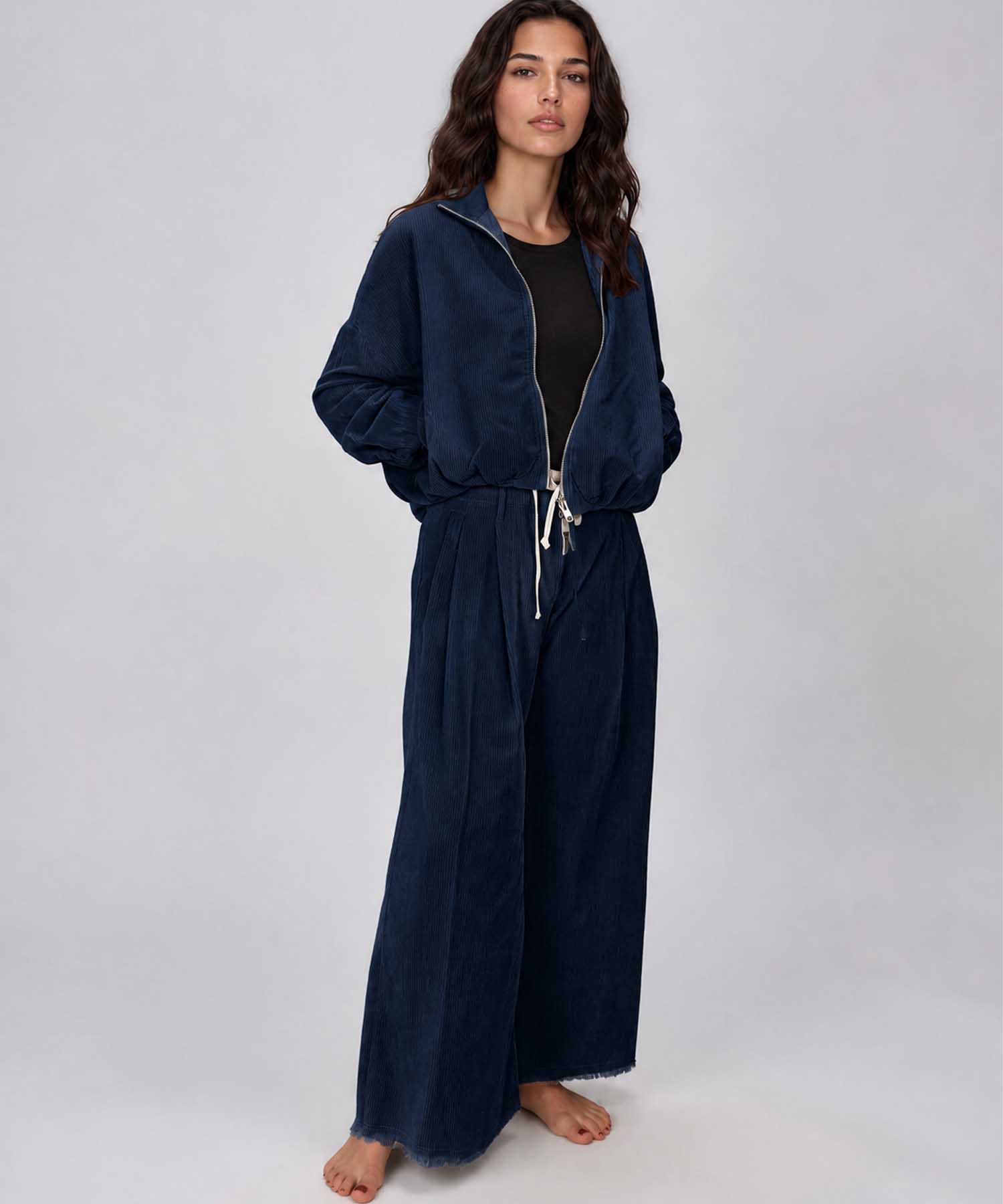Narli Collection Cordhose in lässig weiter Passform