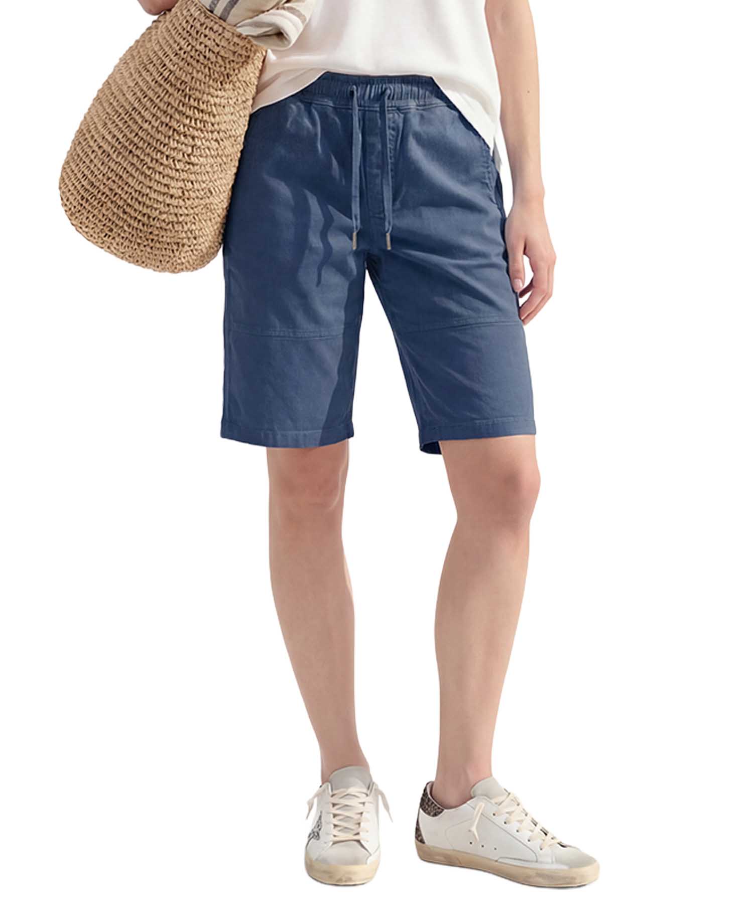 You Too – YOU TWO Shorts im Materialmix in Nautic