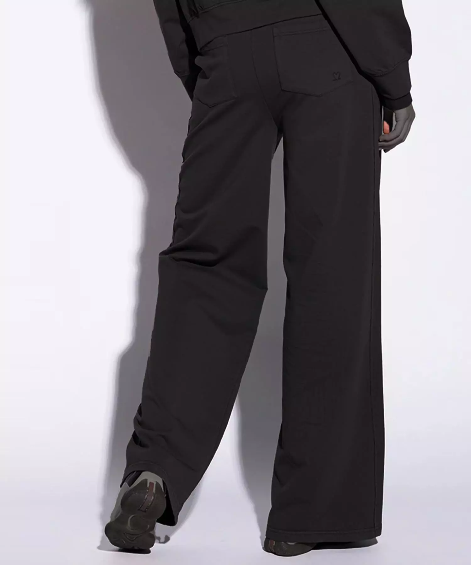 Hose Kim aus Jersey in schwarz