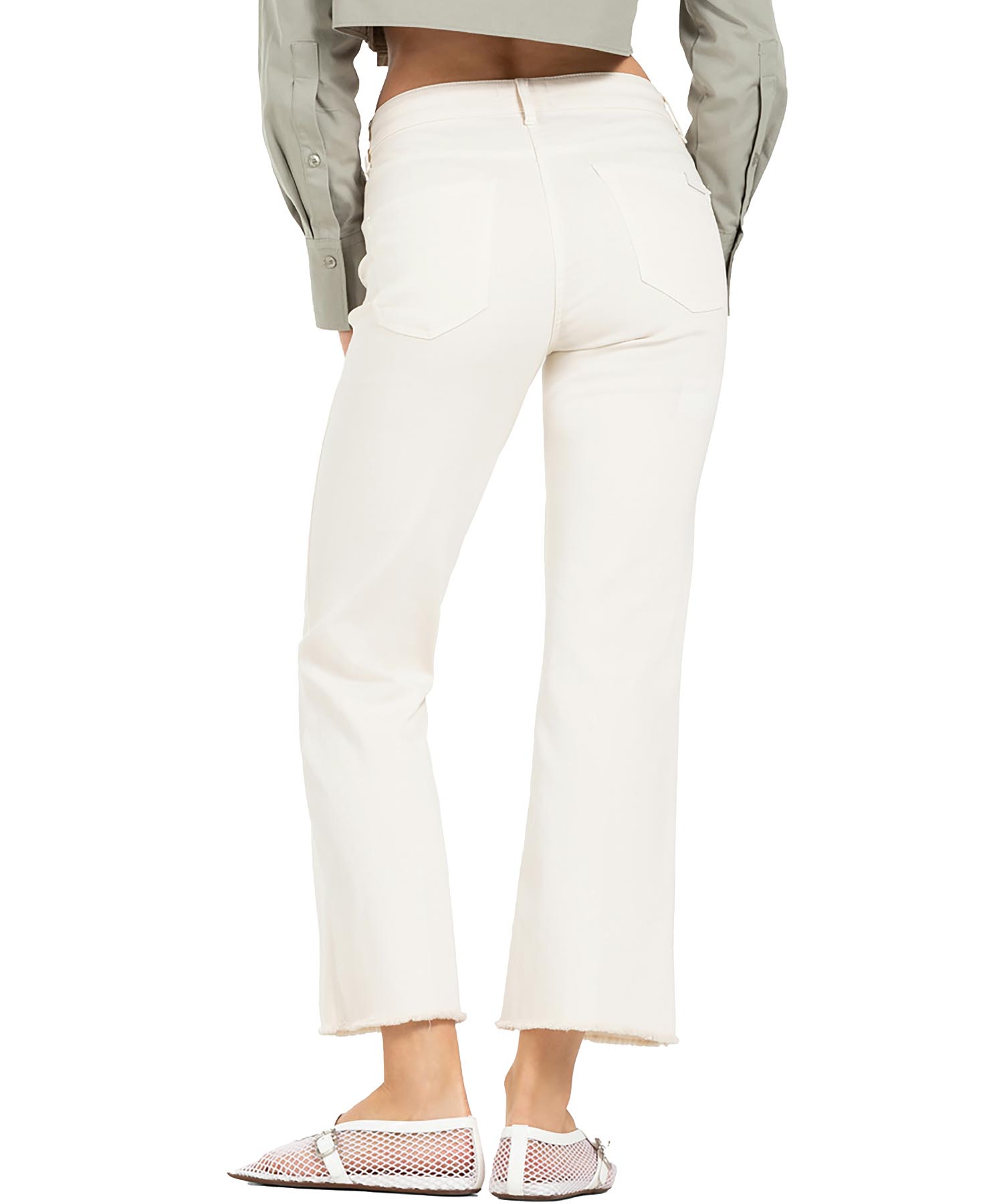 Cambio Baumwollhose Francesca in hellem sand