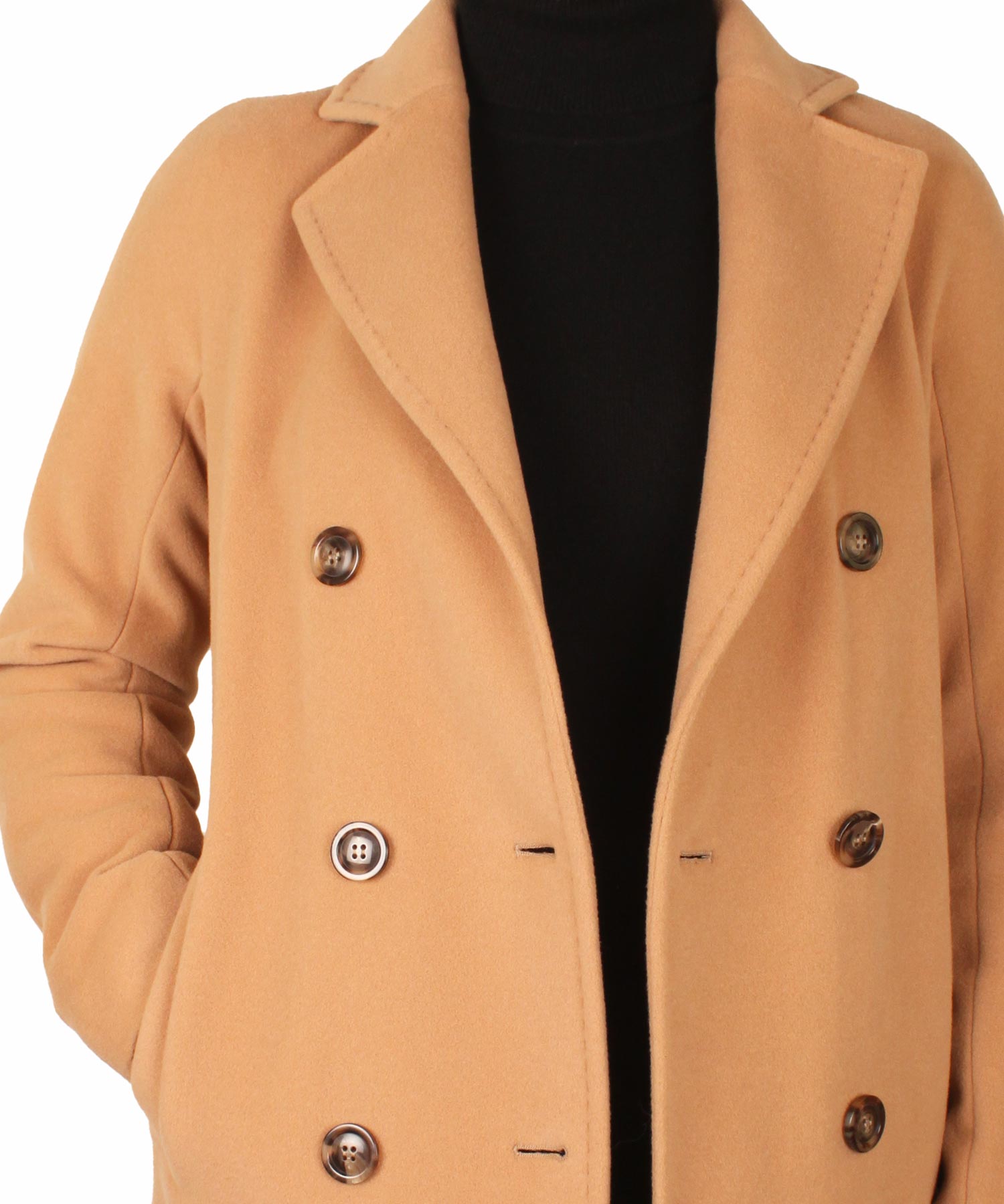 Traumhafter Kurzmantel aus Wolle