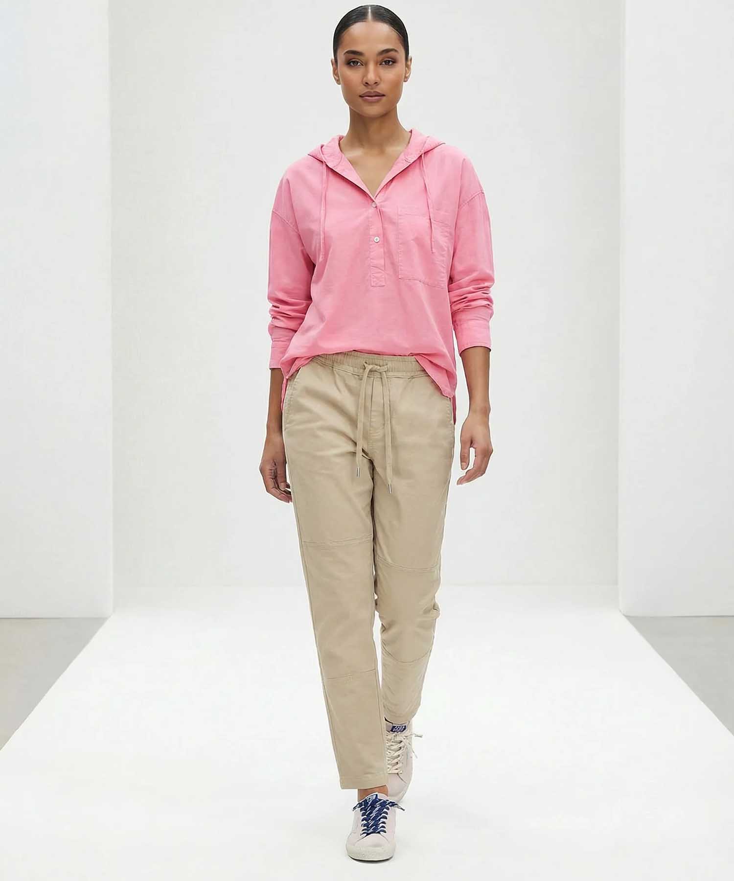 YOU TWO Pant Nobile Washed in Fossil | Modehaus Wörmann