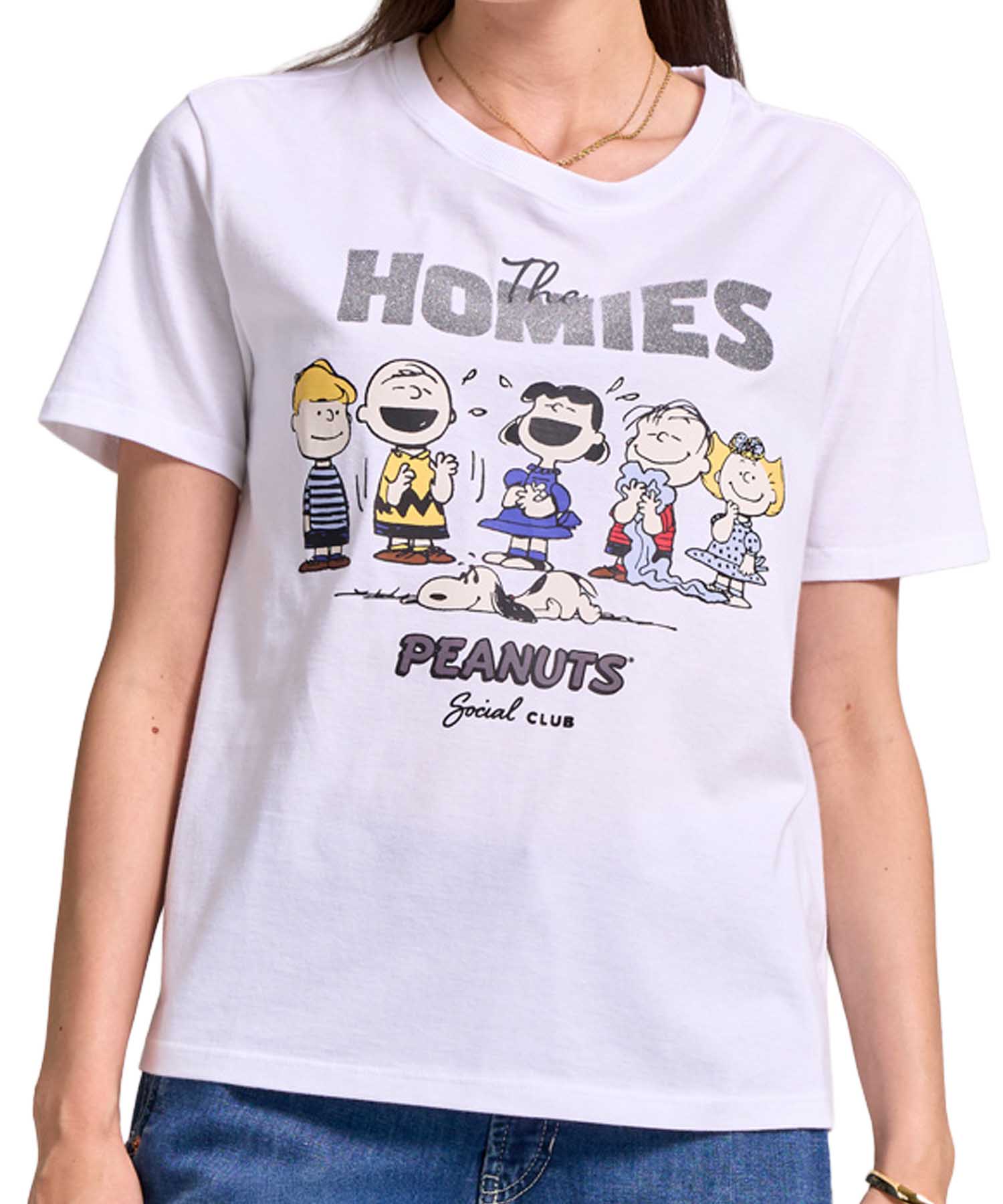 Princess goes Hollywood Shirt Peanuts "The homies" in weiss