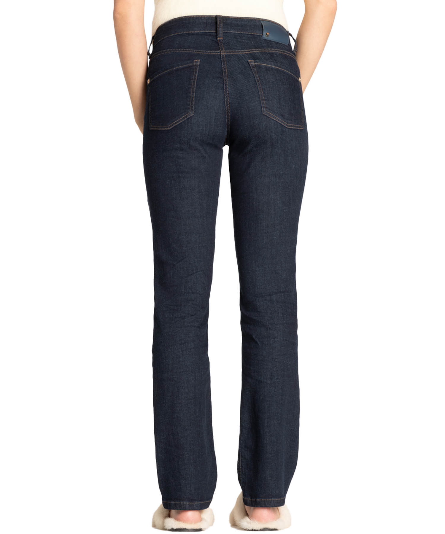 Cambio Jeans Piper long in dunkler Jeanswaschung