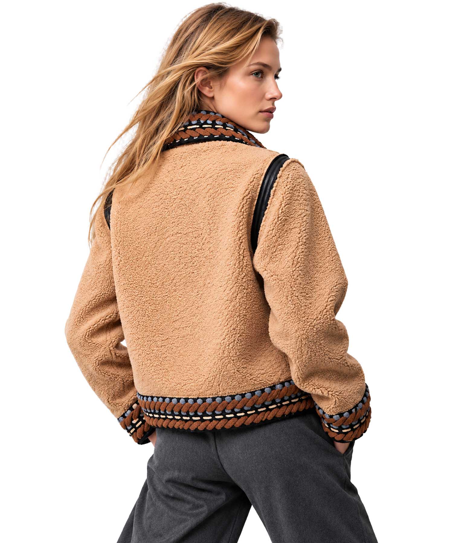Aldo Martins Wendejacke Beige & Schwarz | Modehaus Wörmann