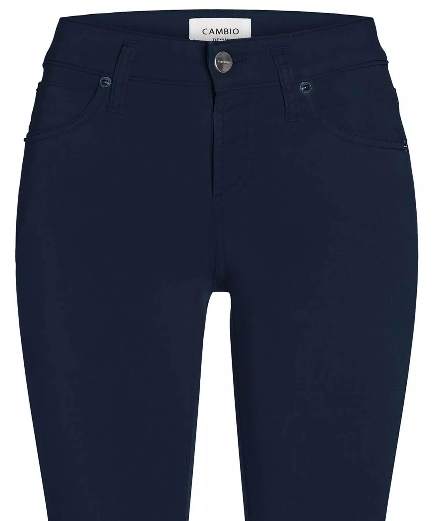 Cambio verkürzte Hose aus Lyocell-Baumwoll-Mischung