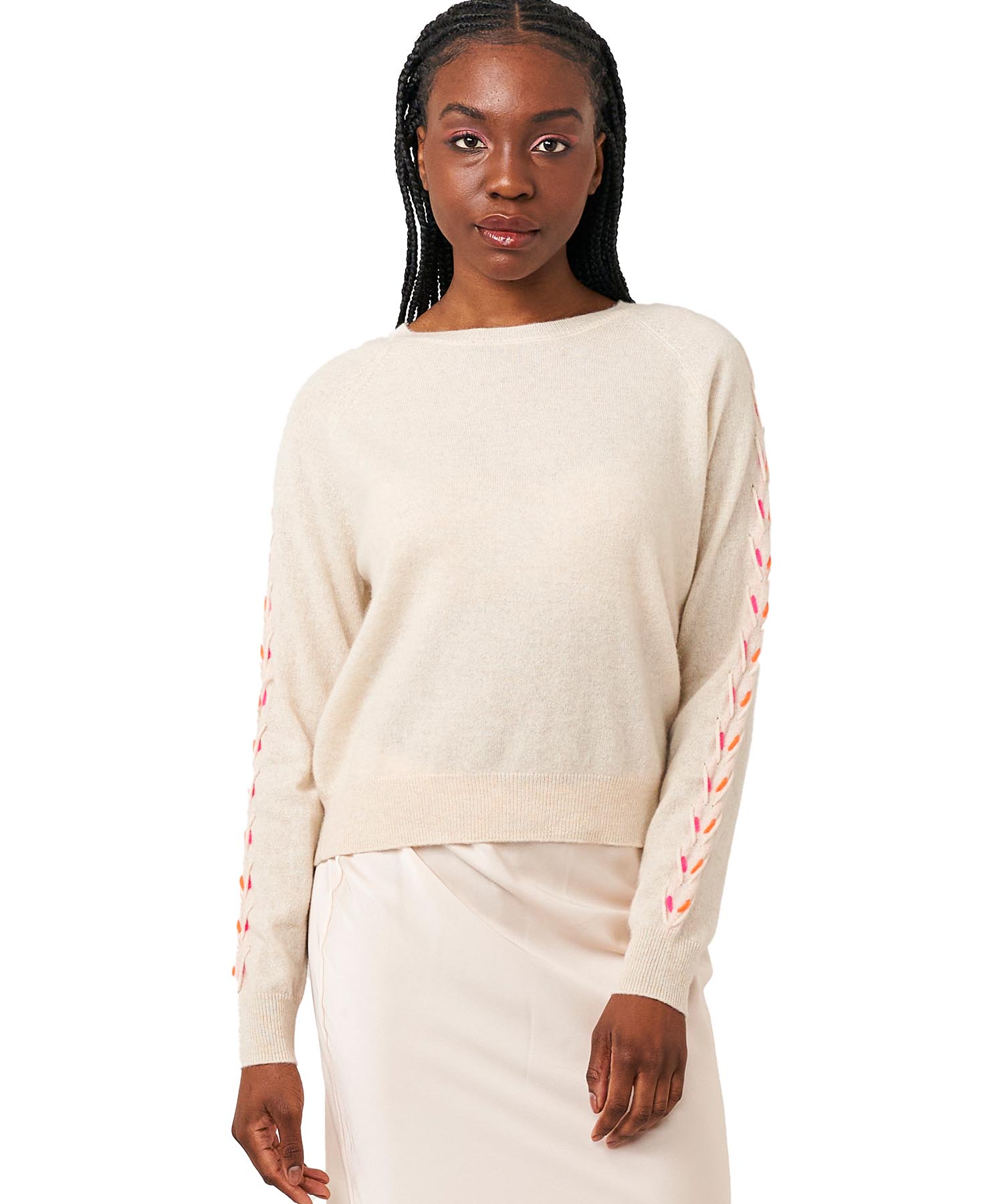Ausgefallener Pullover aus reinem Cashmere von Brodie