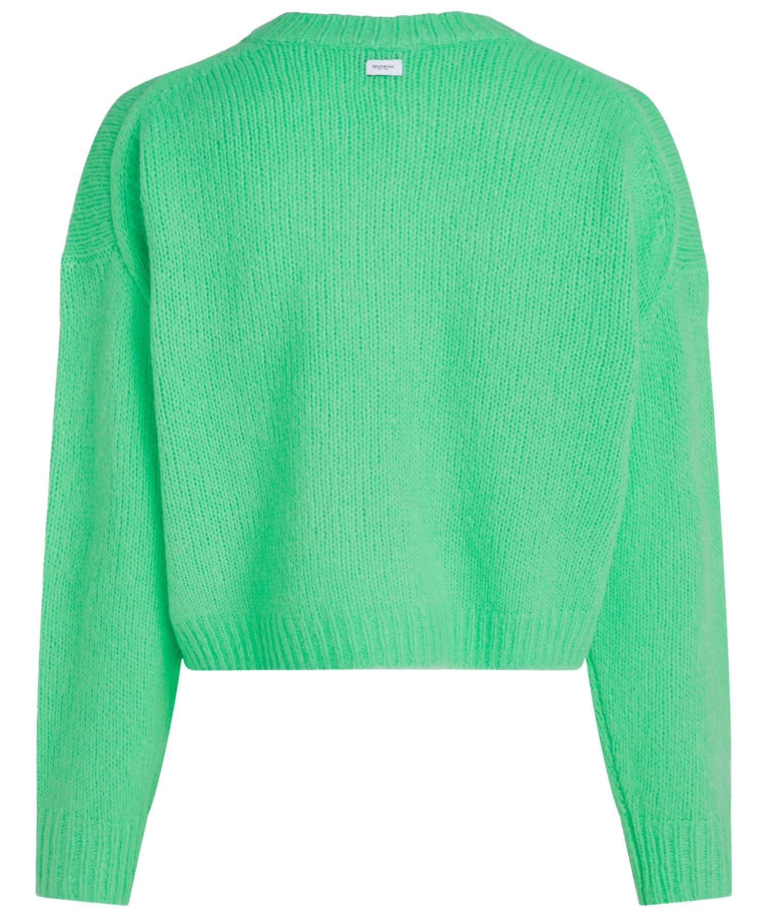 Penn and Ink kurzer Pullover mit V-Ausschnitt