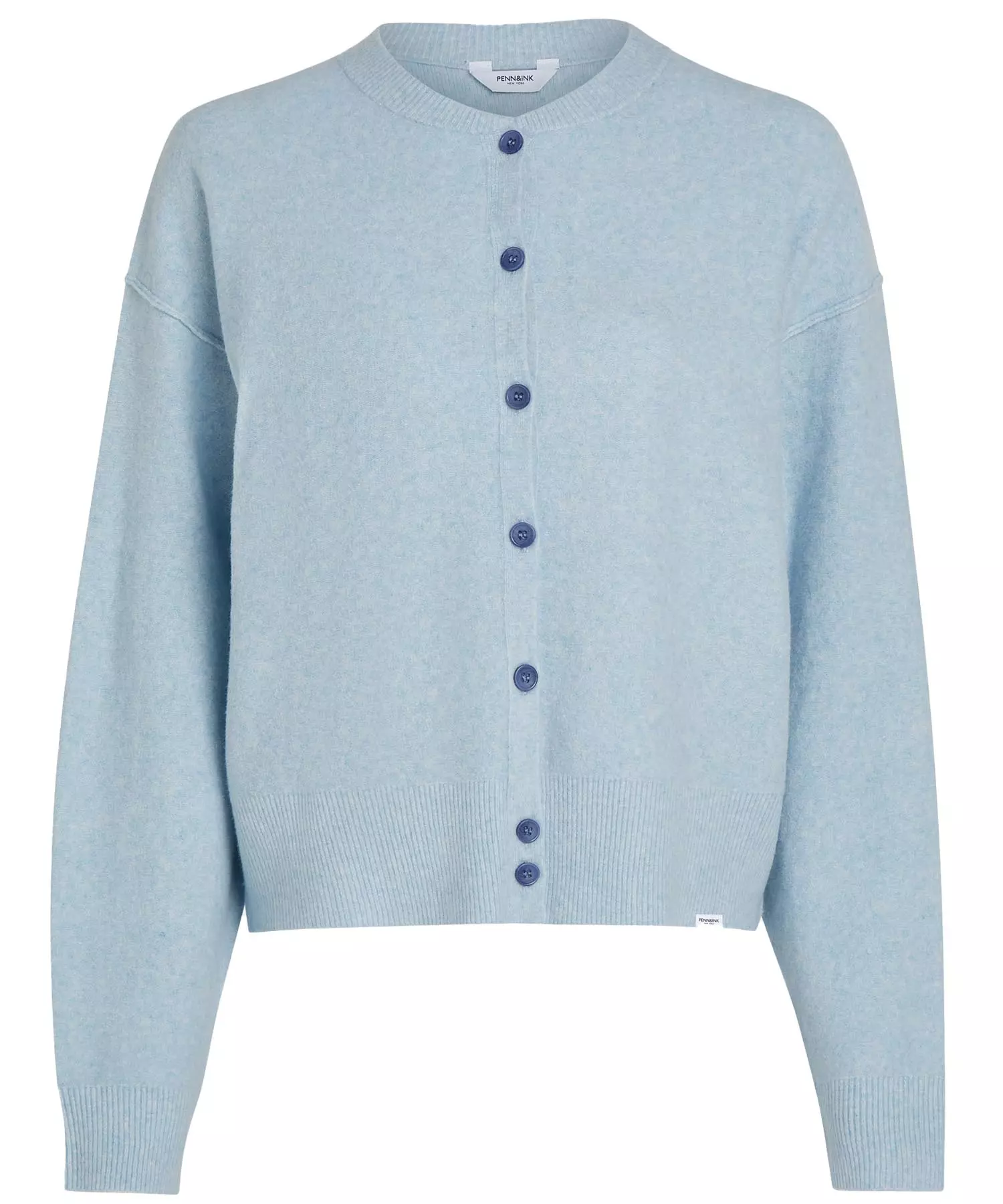 Penn and Ink Cardigan aus flauschiger Baumwollmischung