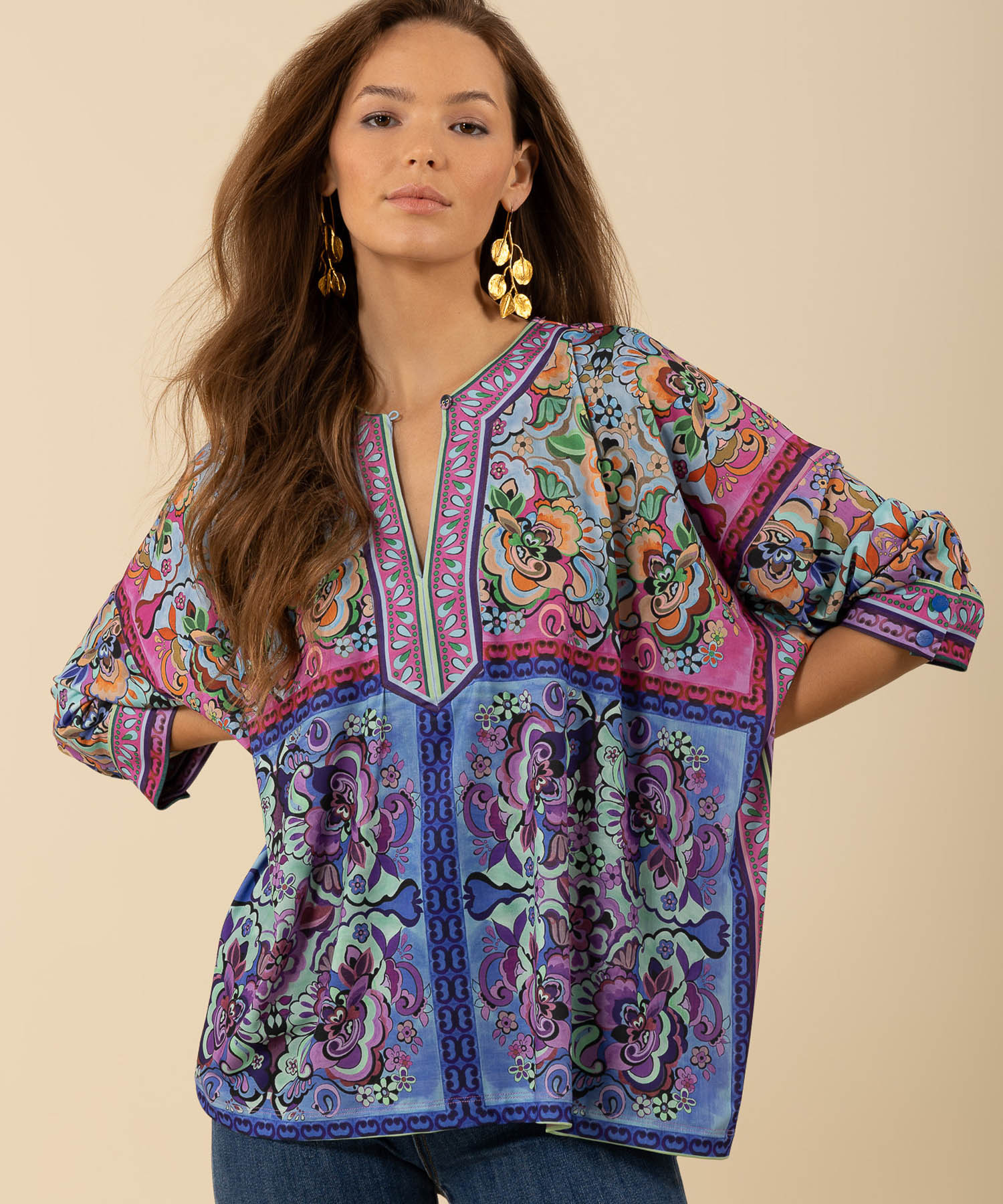 Hale Bob lässige Shirtbluse Elaine