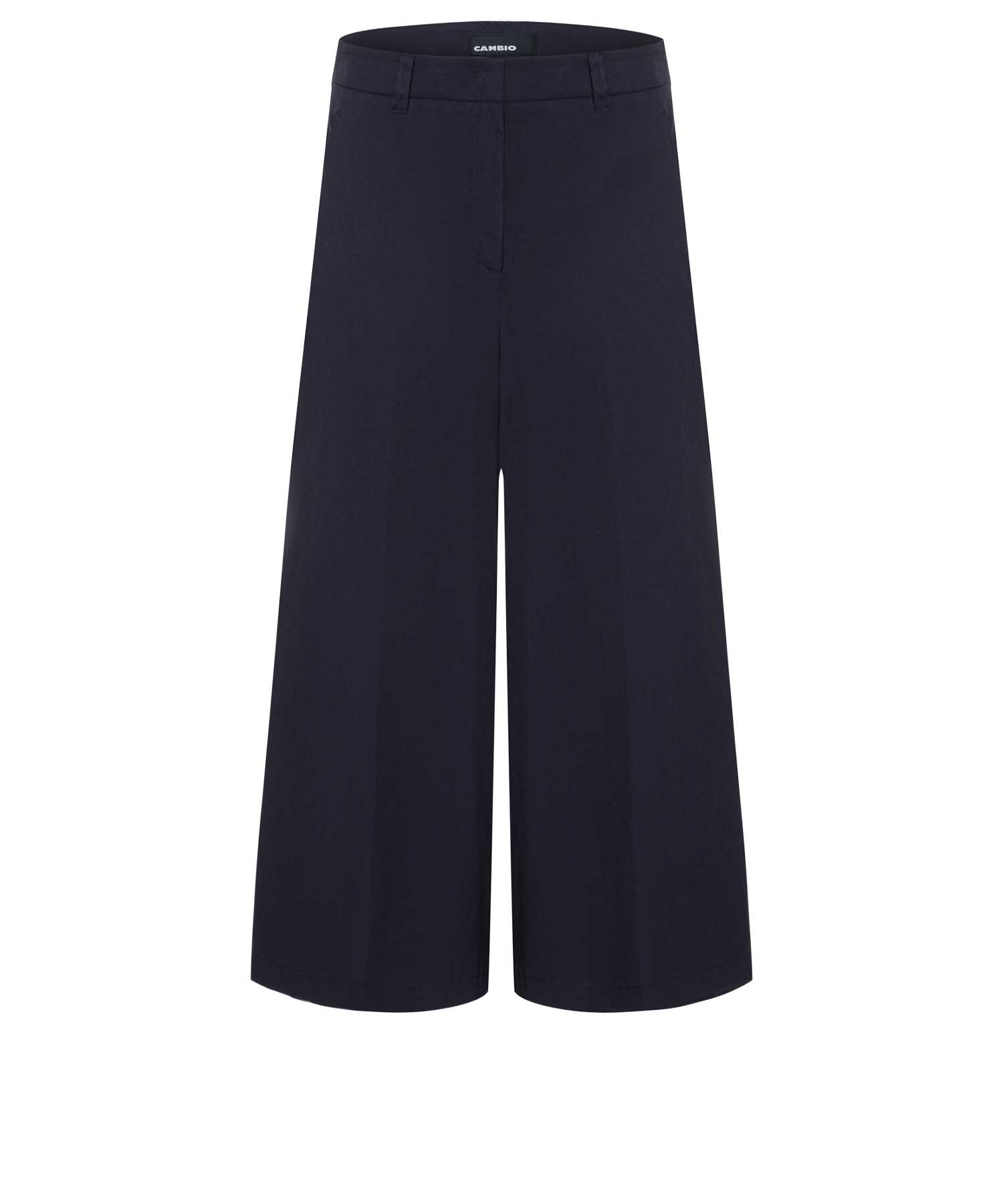 CAMBIO Culotte Charlotte ink sapphire aus Baumwollmischung
