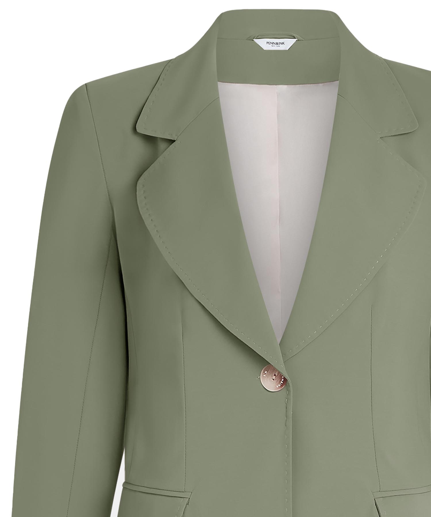 Penn and Ink Blazer in salbei aus Reisequalität
