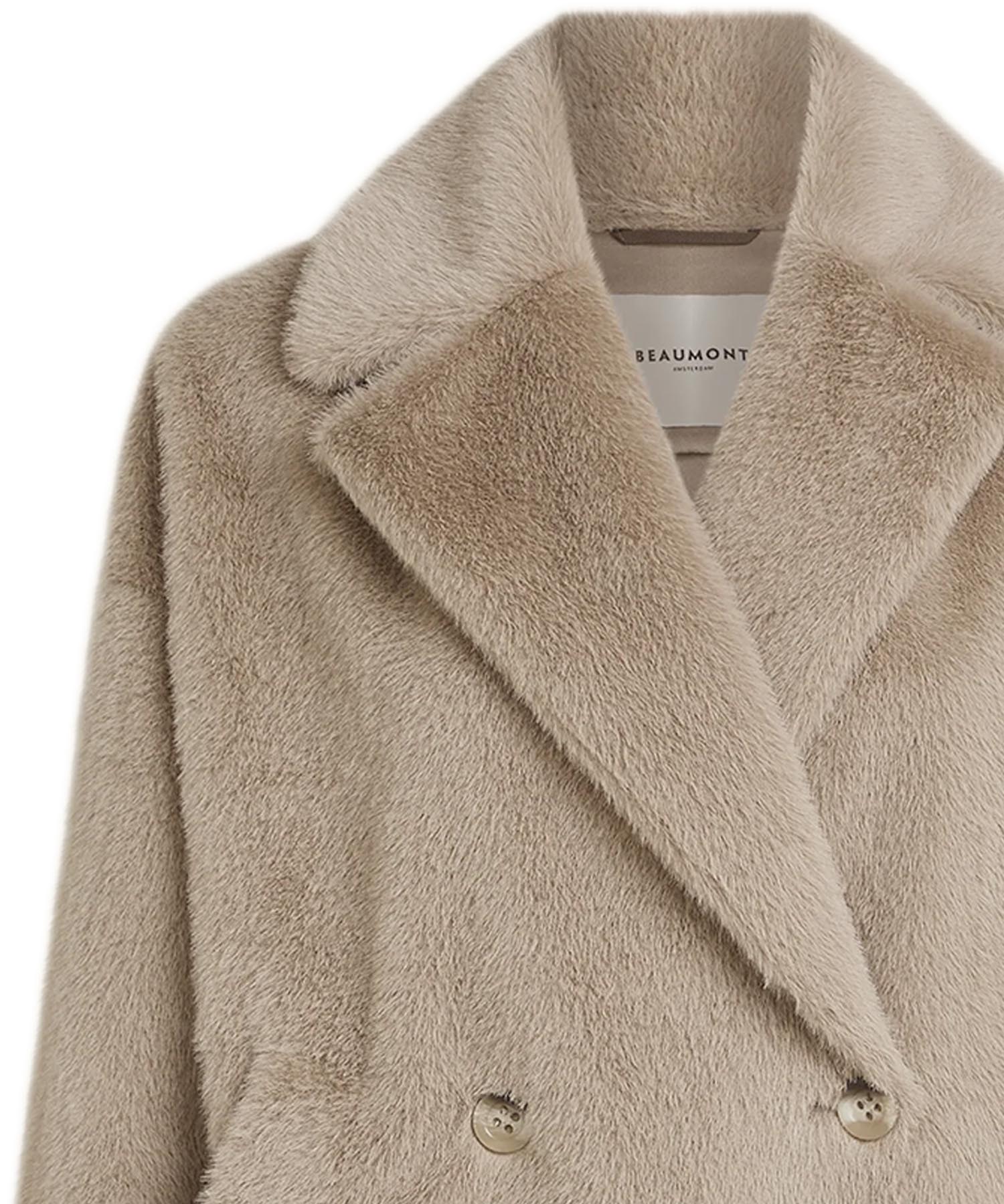 Beaumont Jacke aus Webpelz