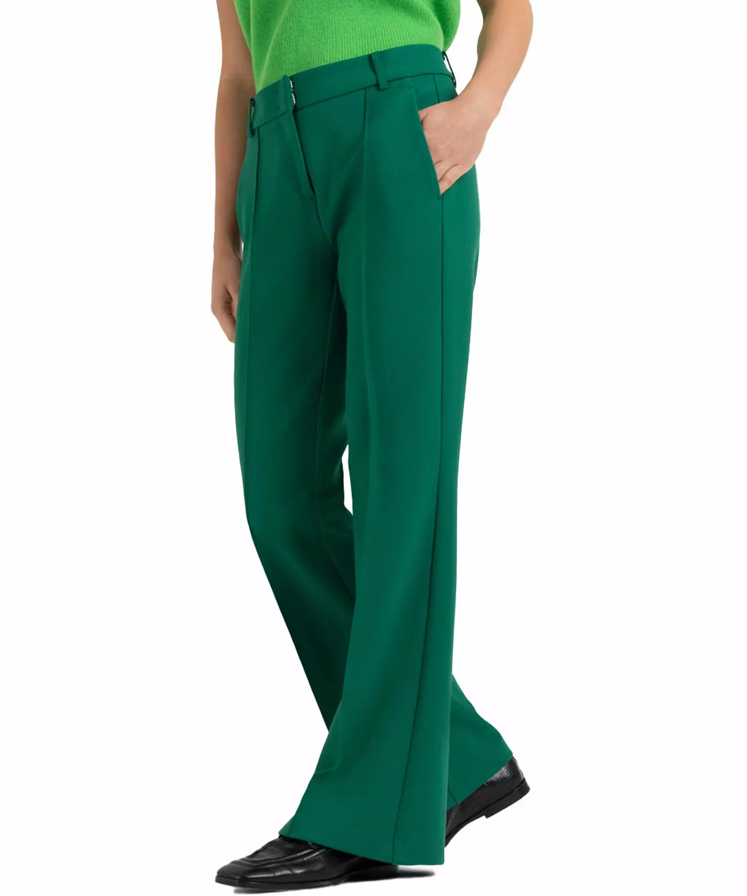 Cambio Hose Fawn in grün