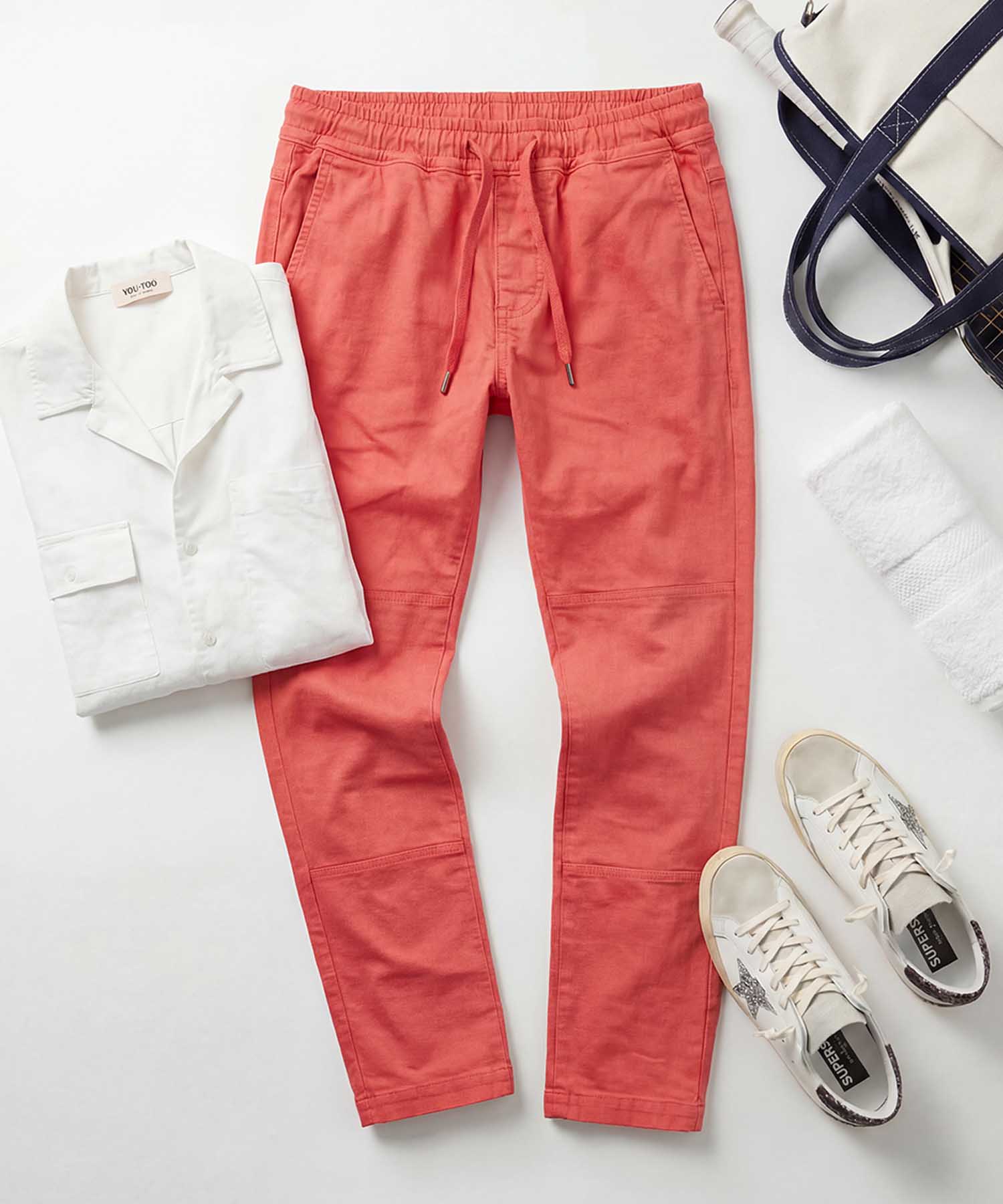 You Too – YOU TWO Hose in sunset red