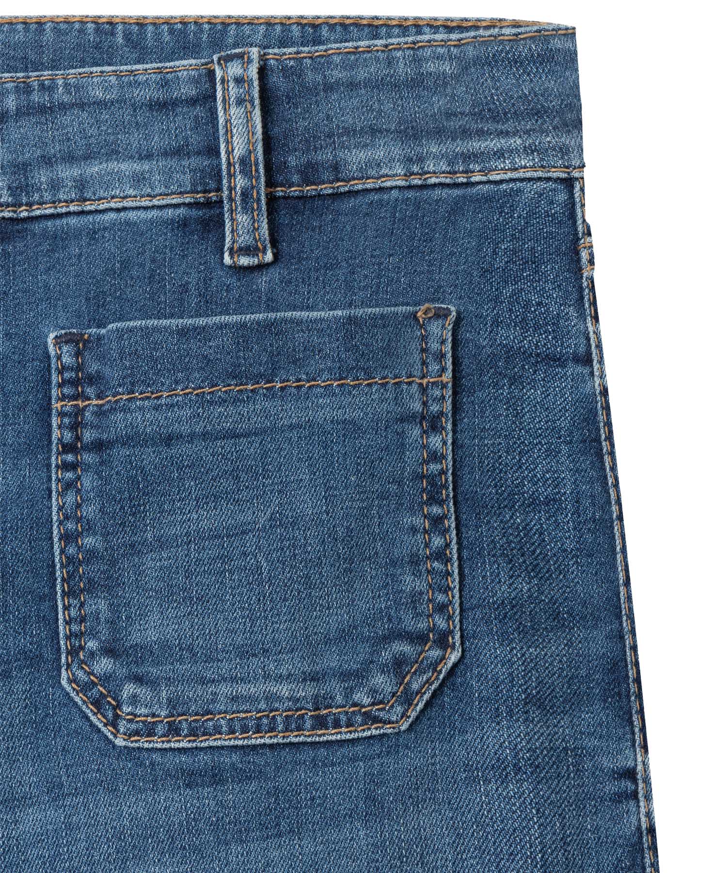 Cambio flared Jeans Amara in feminine contrast | Modehaus Wörmann