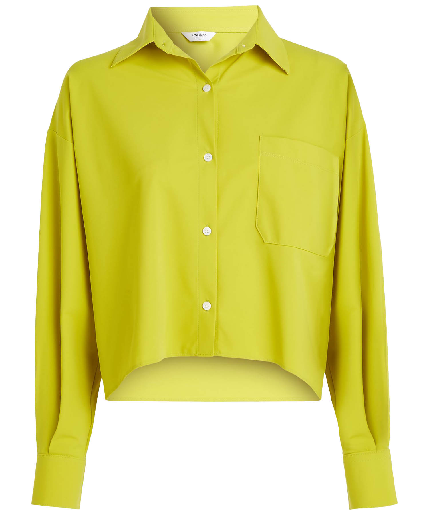 Penn & Ink kurze Blusen-Jacke in Reisequalität