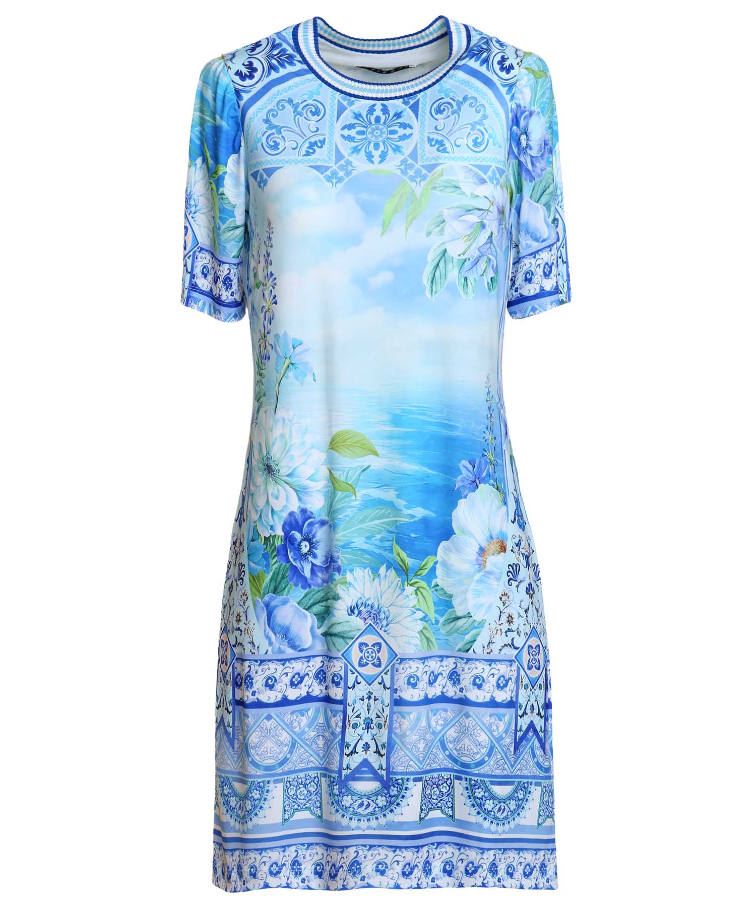 Hale Bob Calandra Kleid in blau – feminines Jerseykleid mit stilvoller, bequemer Passform