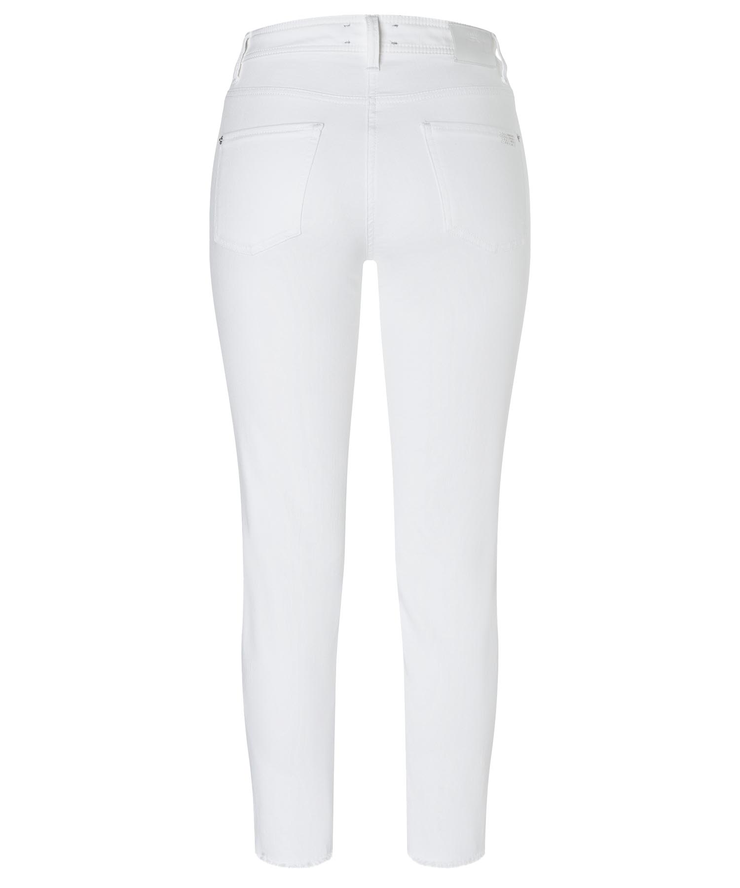 Jeans Piper short in weiss von Cambio