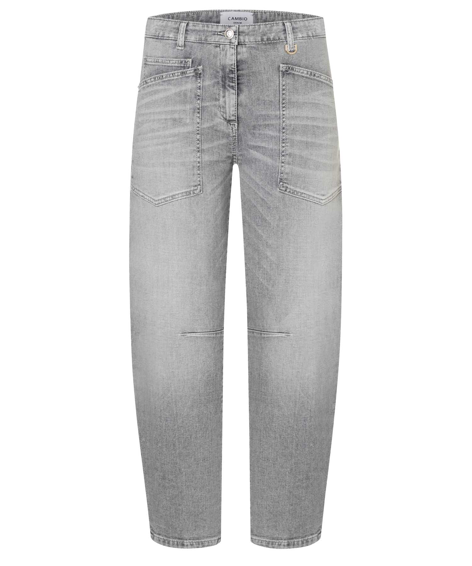 Cambio Jeans Ocean in grau – moderner O-Shape