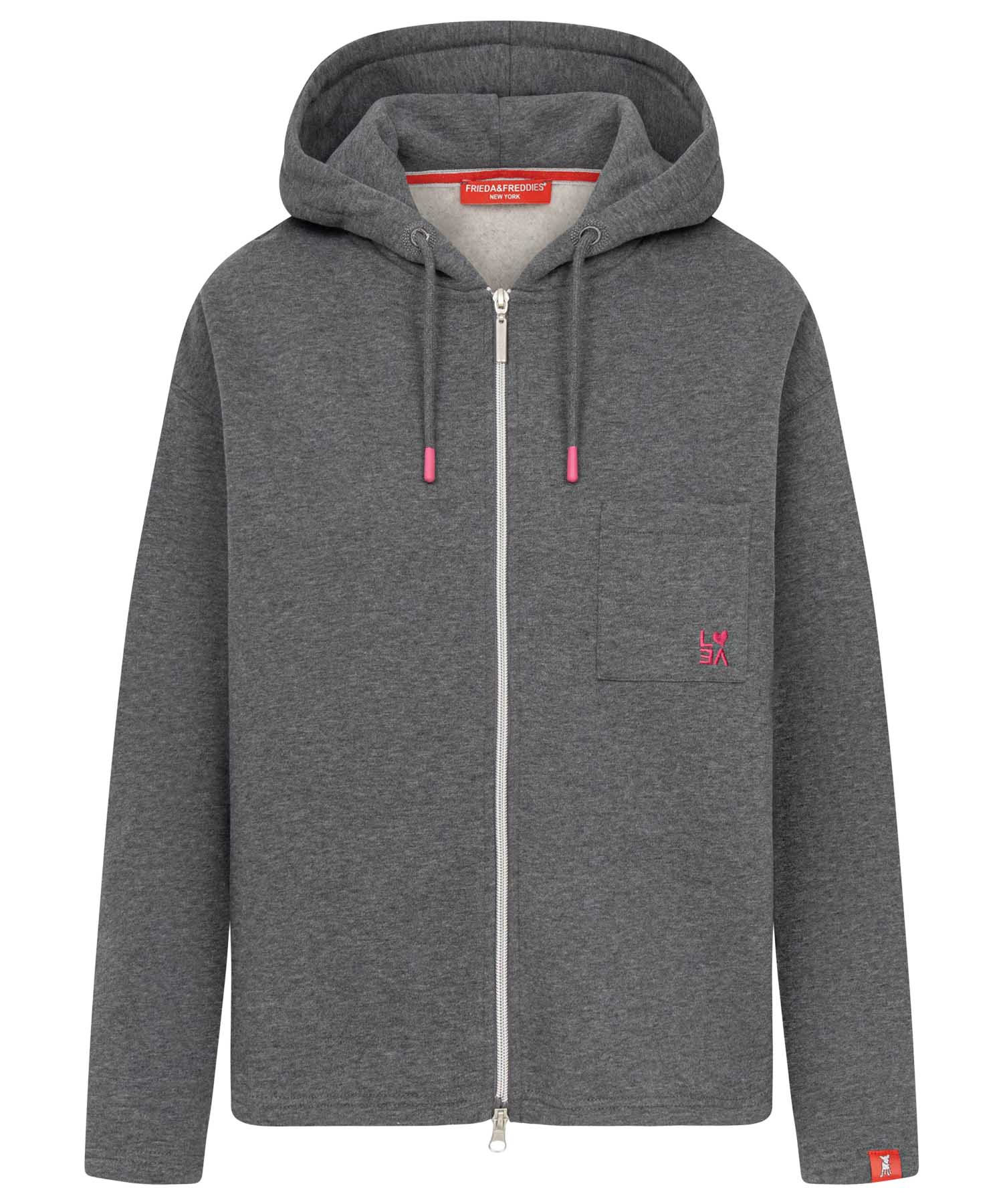 Frieda & Freddies Sweatjacke in Iron | Modehaus Wörmann