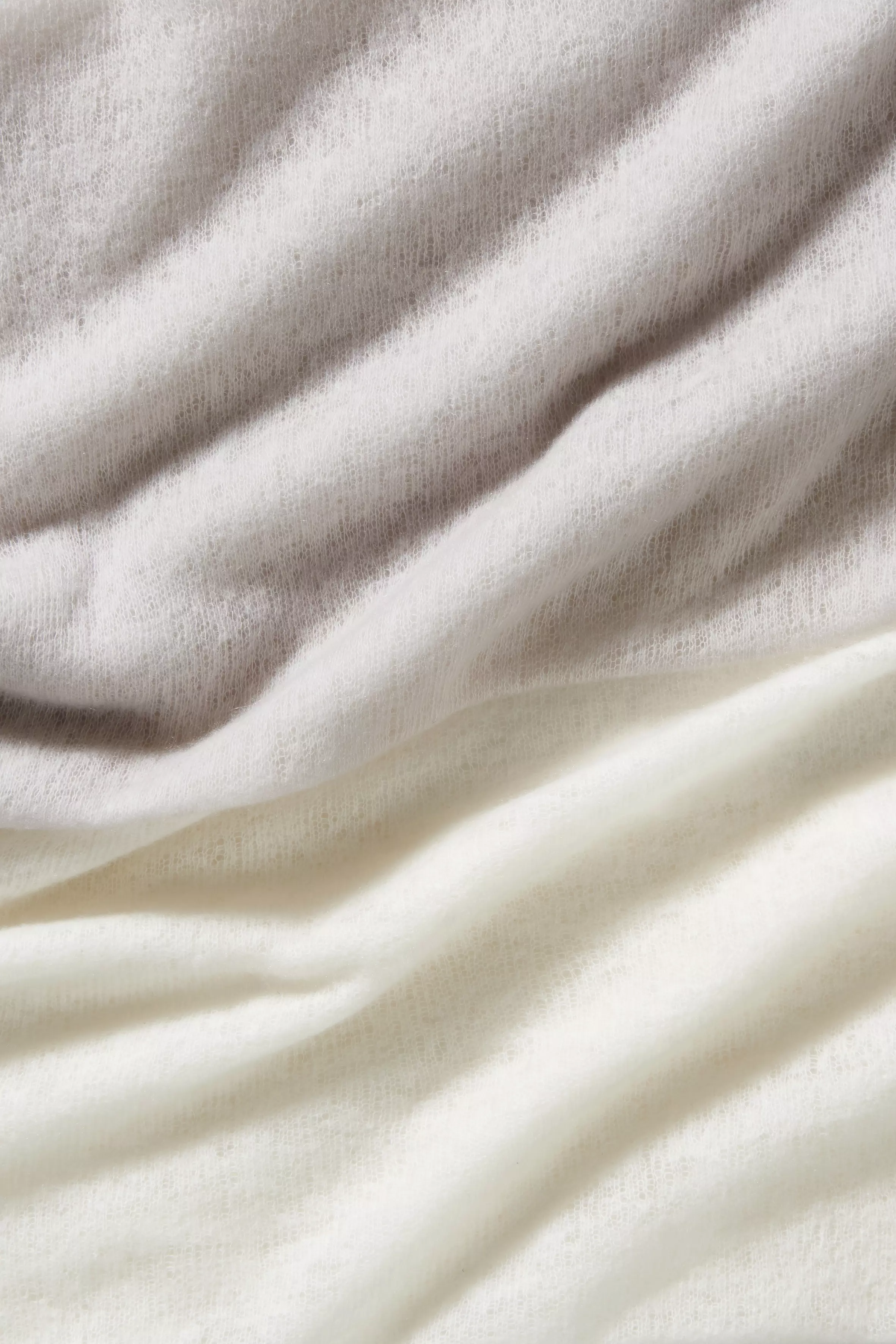 Schal Ombre Stone natural  reines Cashmere