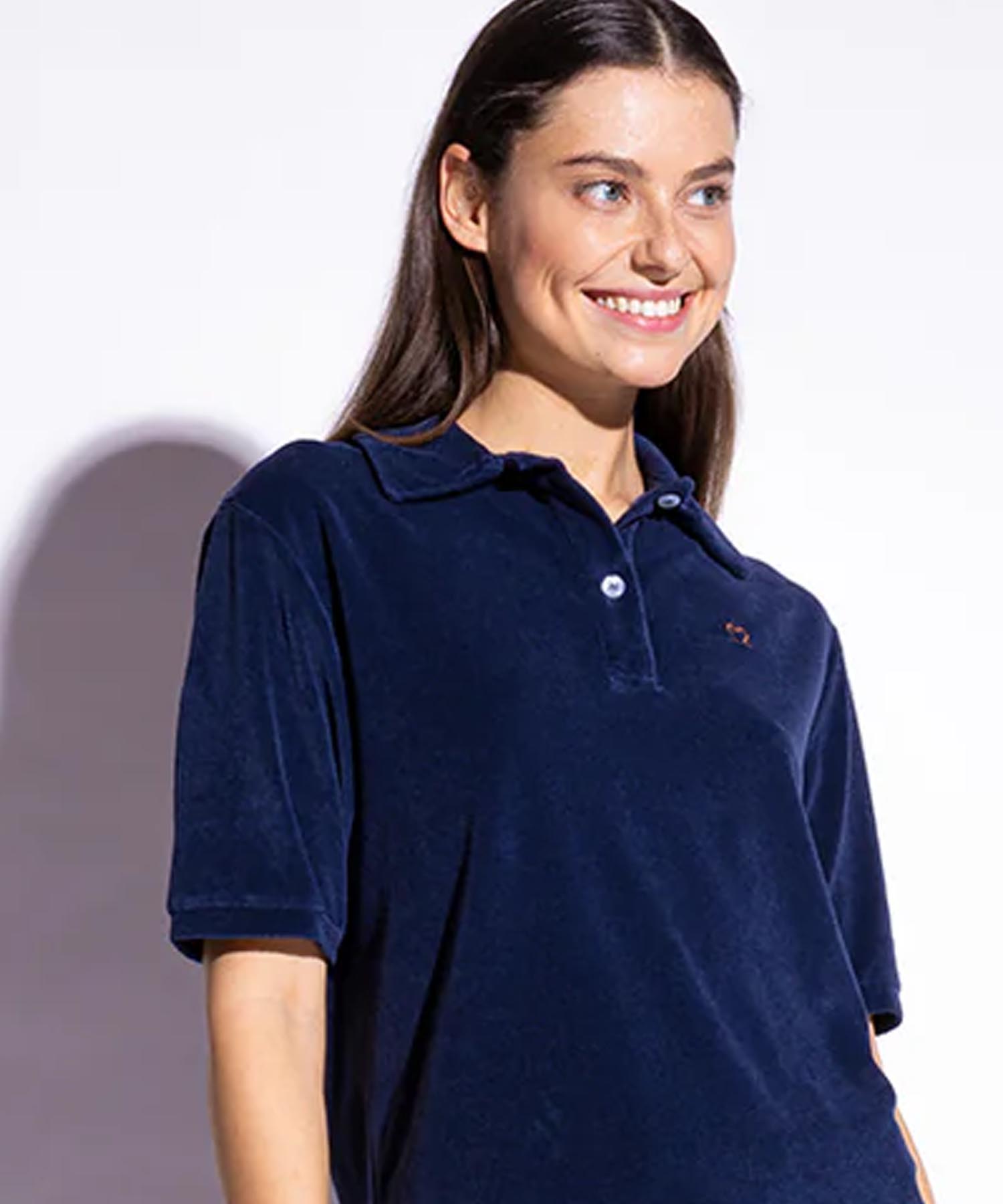 You Too Poloshirt aus Frottier – Sportiv mit Retro-Charme