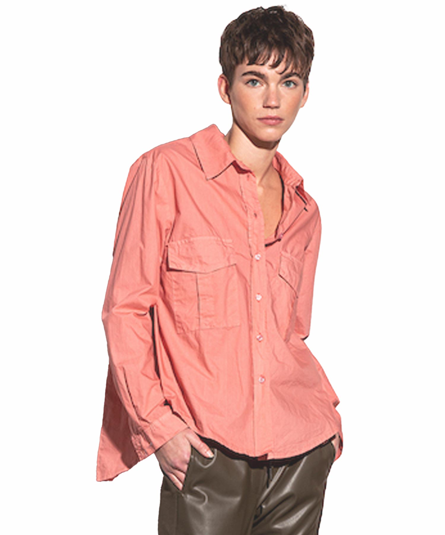 Bluse Alena aus reiner Baumwolle von Funky Staff