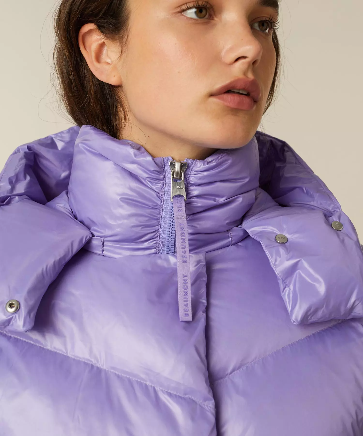 Beaumont Jacke Karlie im Puffer Stil in purple