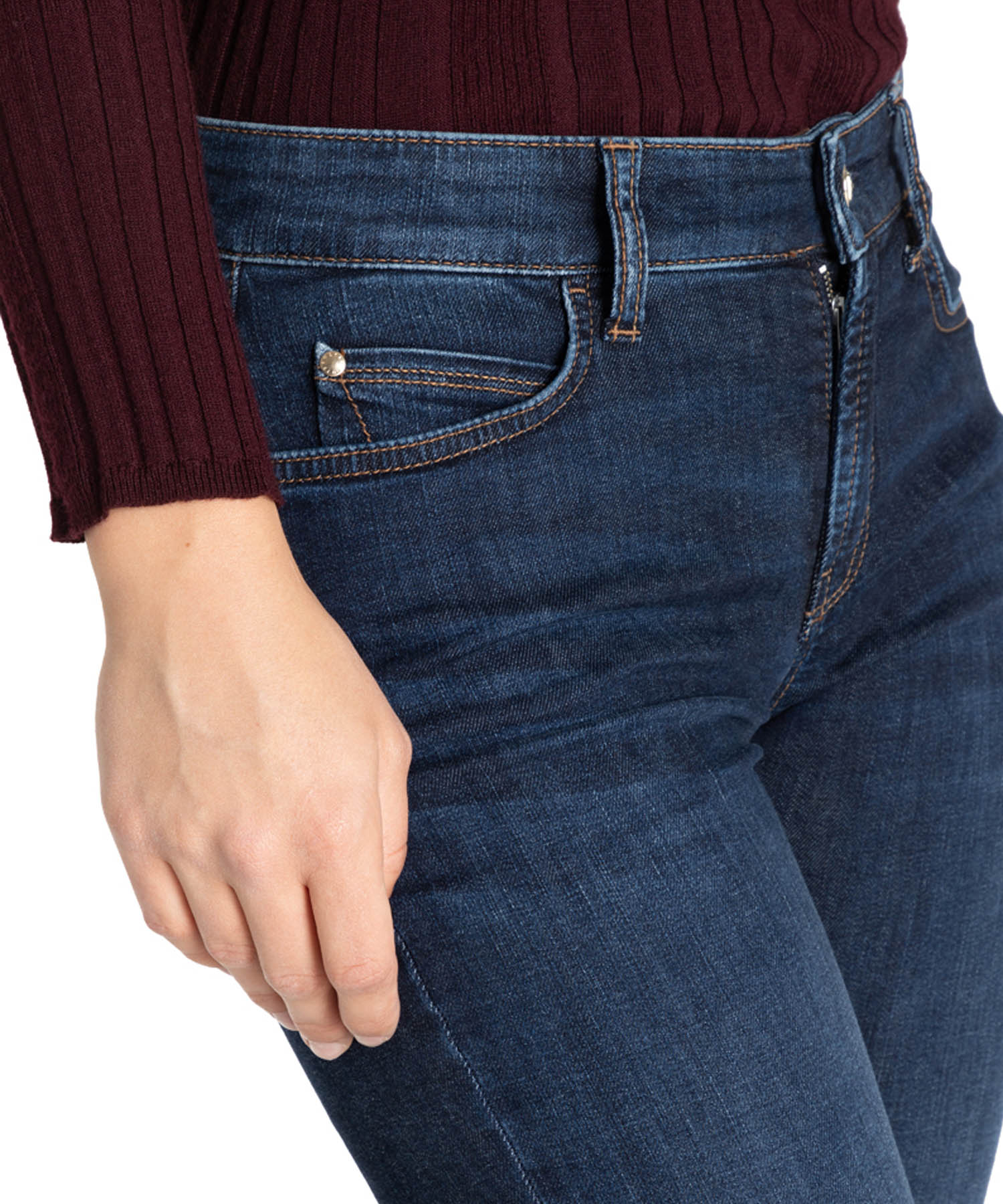 Cambio Jeans Paris flared in dunkelblau