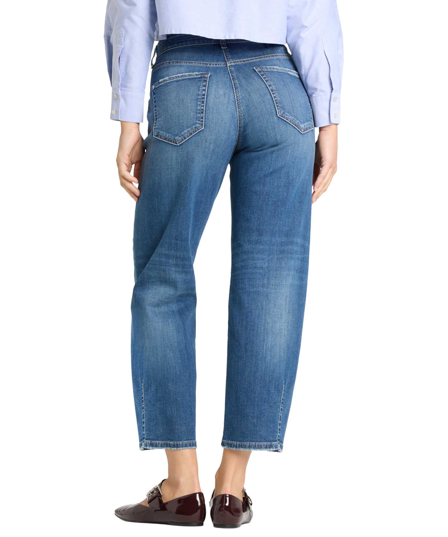 Cambio Jeans Elin im O-Shape | Moderne Damen-Jeans mit Trend-Silhouette