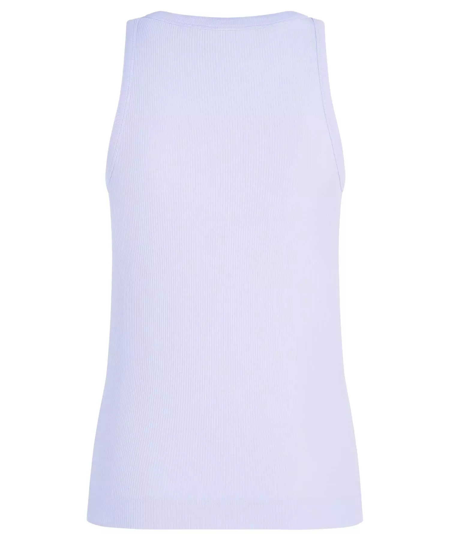 Penn and Ink Top aus Baumwolle in Rippenstruktur in airblue