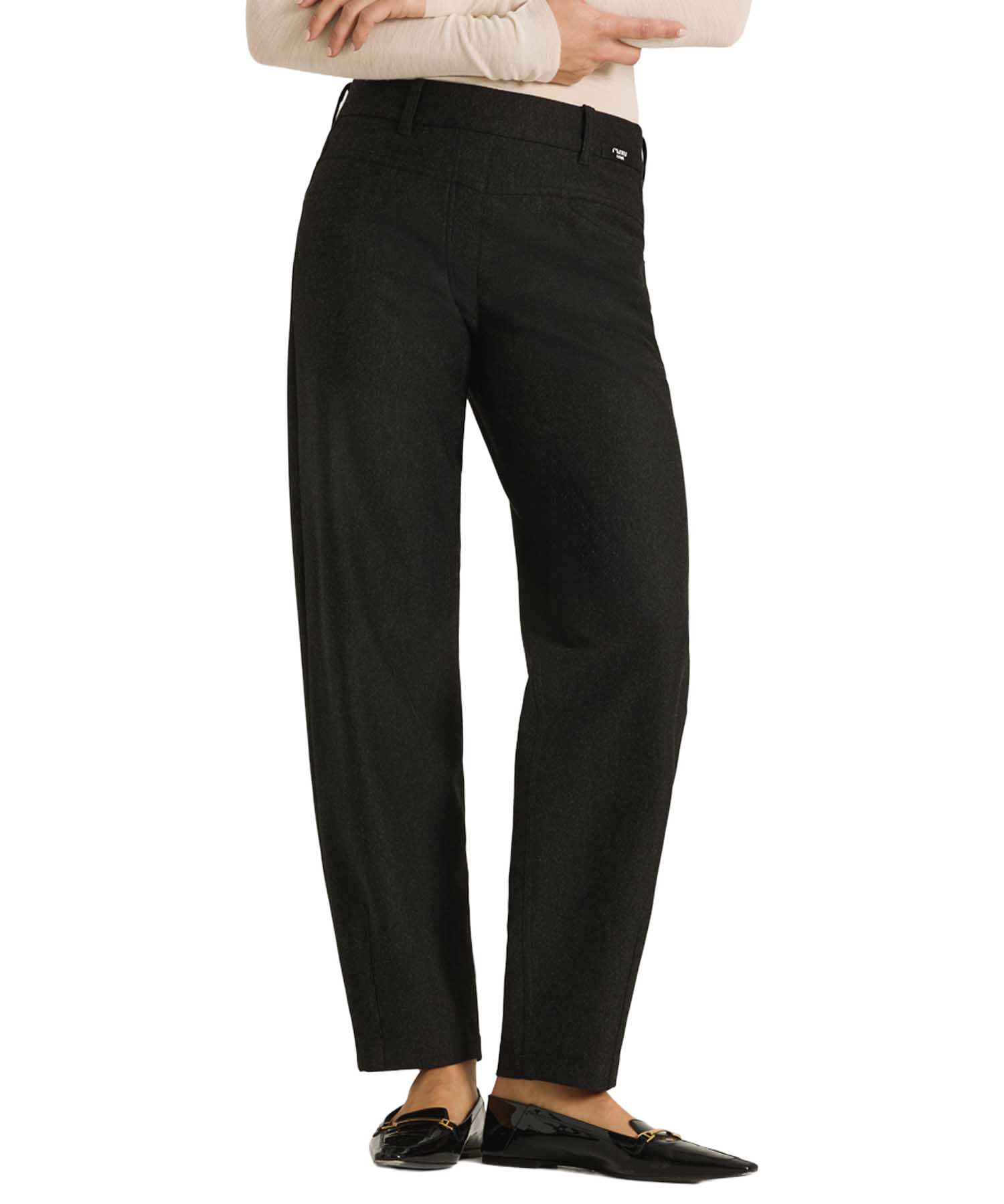 Cambio Hose Elin Jogg Long in Dark Grey Melange | Modehaus Wörmann