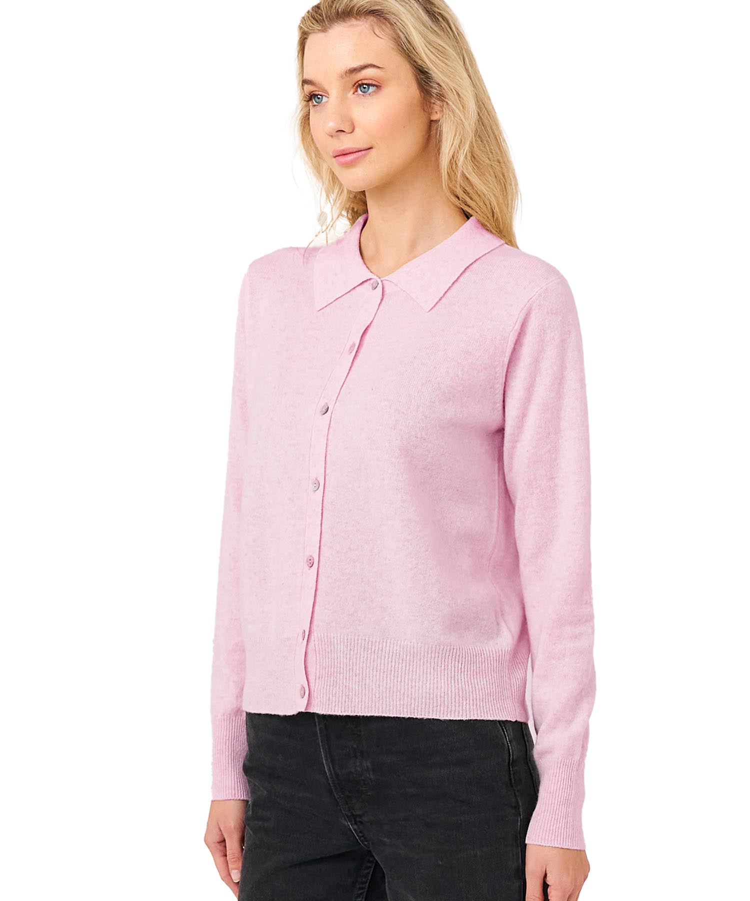 Modische Strickjacke aus reinem Cashmere von Brodie