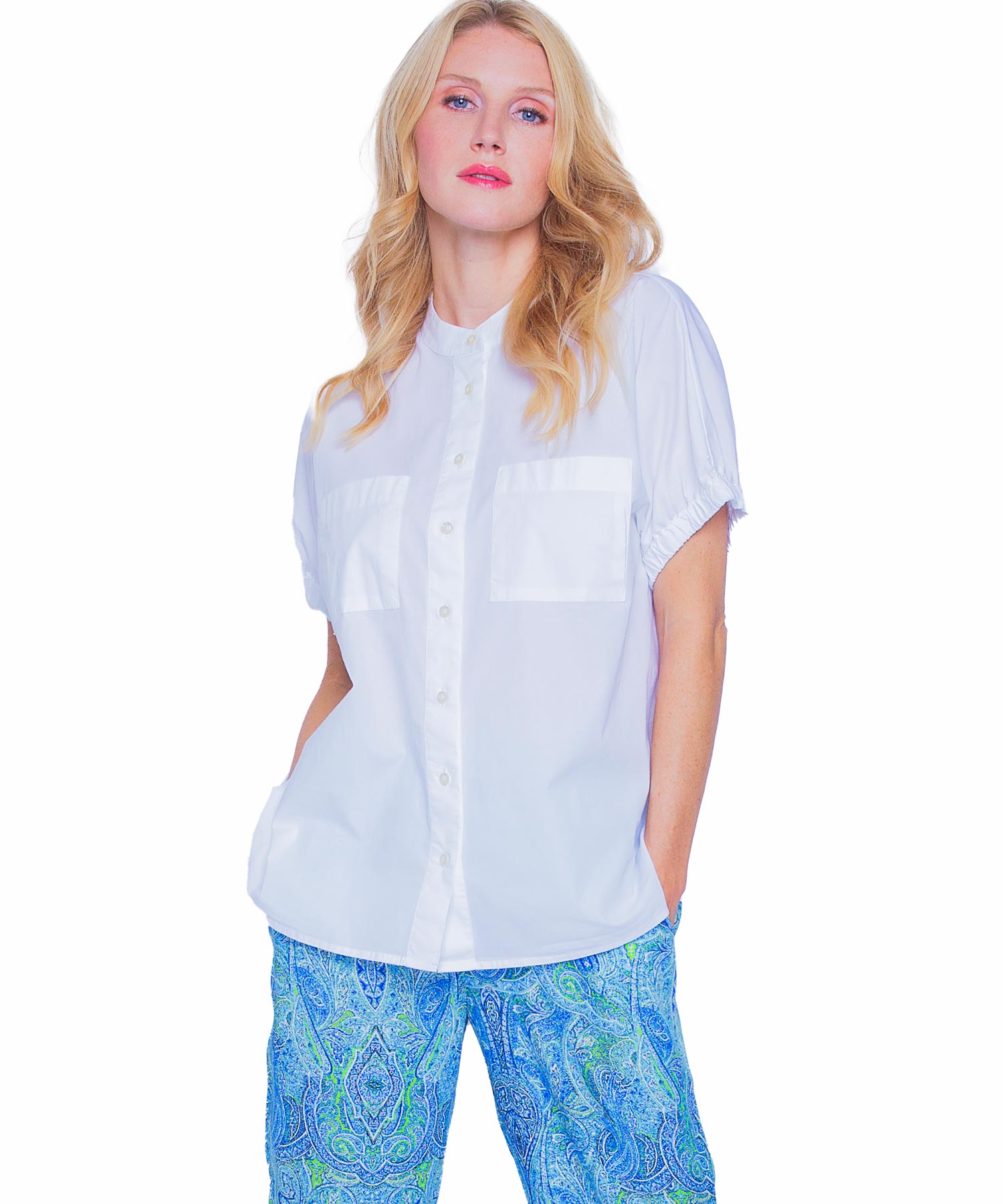 Emily van den Bergh Bluse im Boxy Stil
