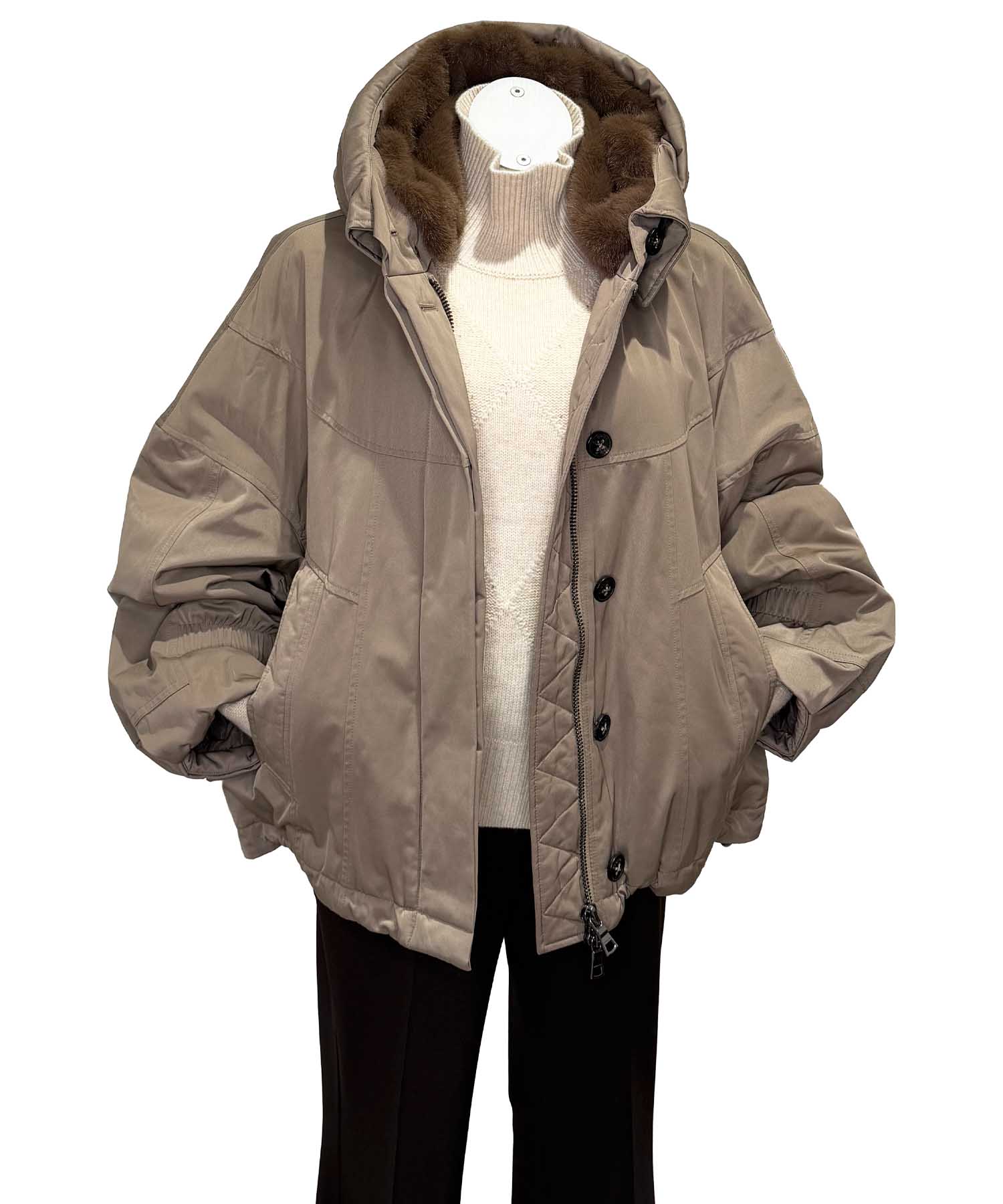 Blonde No. 8 Jacke Elin in light taupe