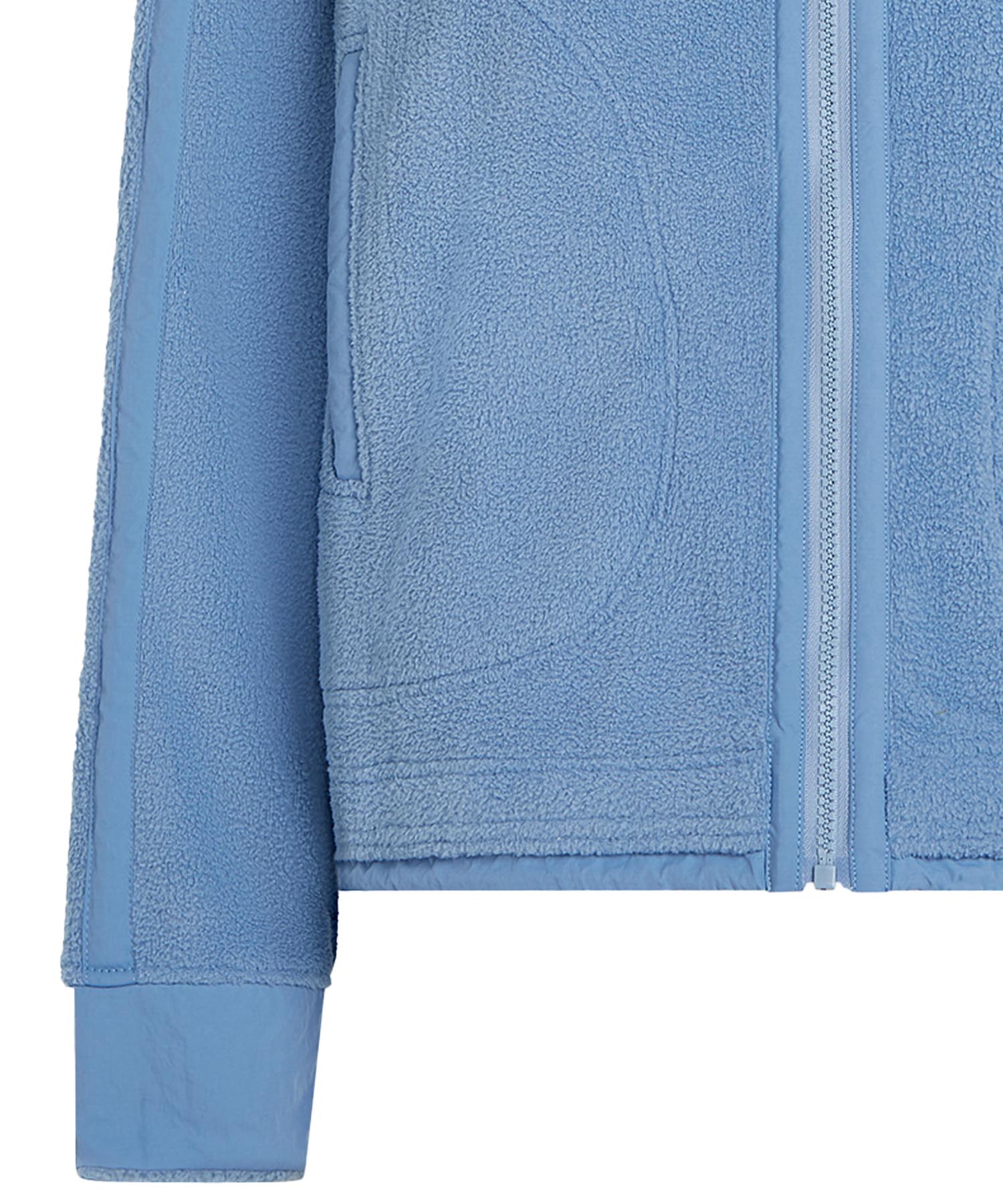 Penn and Ink kuschelige Sweatjacke aus Fleece in blue