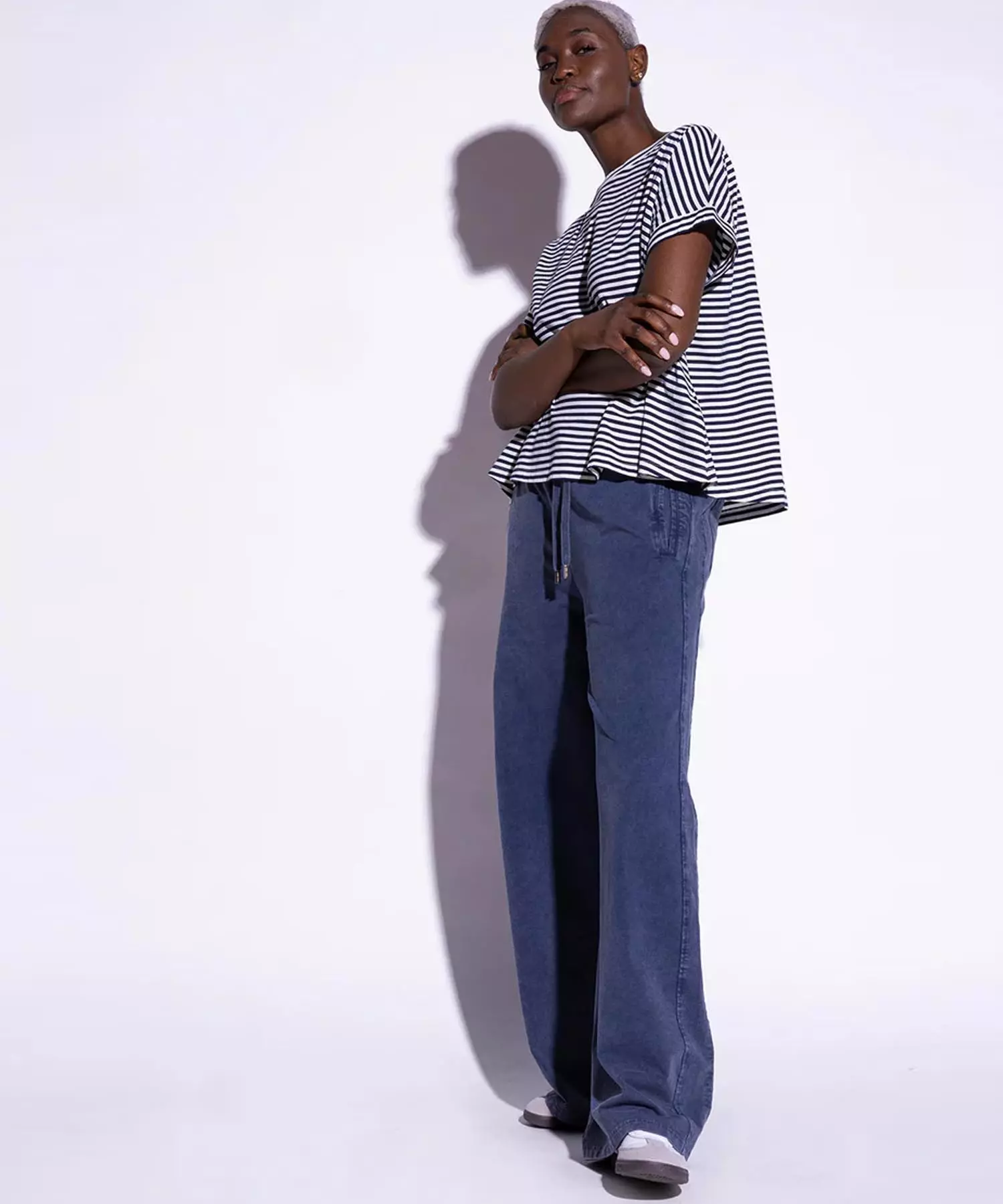 You Too lässiges Streifenshirt aus Baumwolle