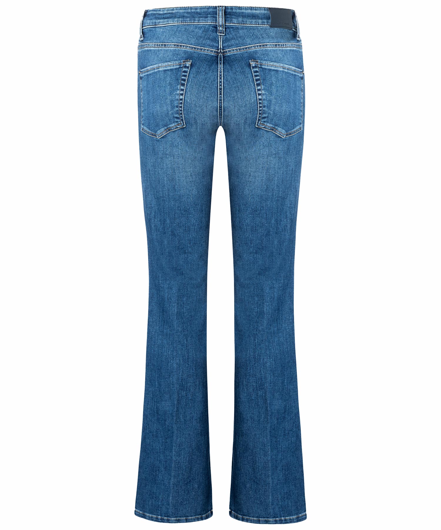 Cambio Jeans Paris | flared Jeans für stilvolle Looks in mittelblauer Waschung